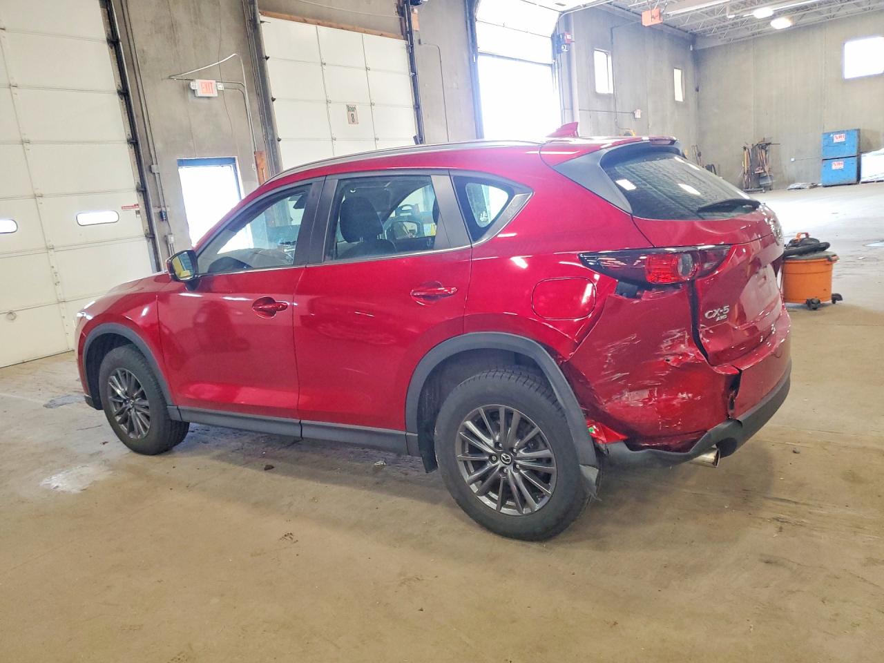 2021 Mazda Cx-5 Sport Red vin: JM3KFBBMXM1333607