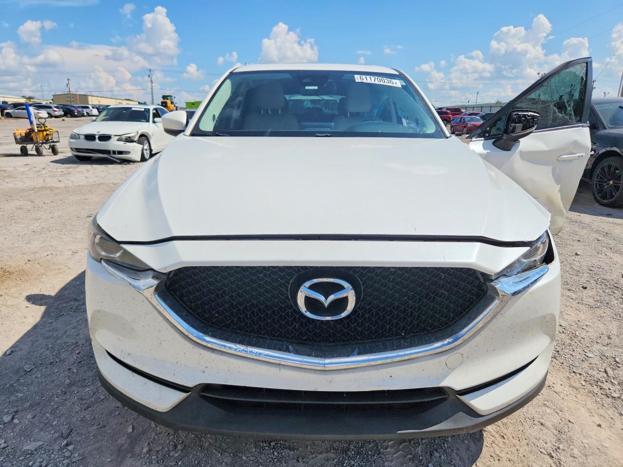 2017 Mazda Cx-5 Touring White vin: JM3KFBCL0H0121686