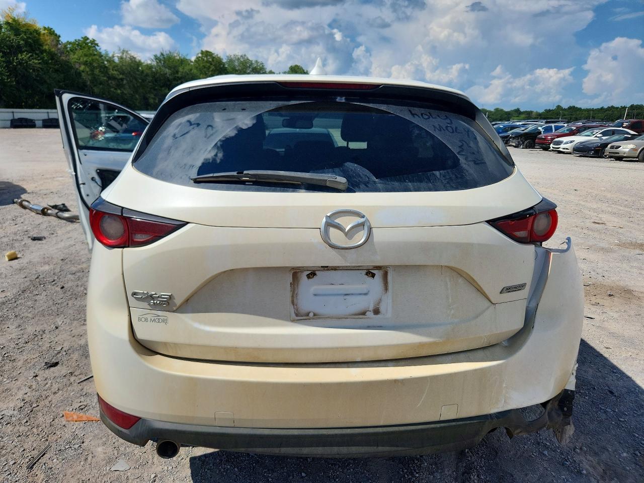 2017 Mazda Cx-5 Touring White vin: JM3KFBCL0H0121686