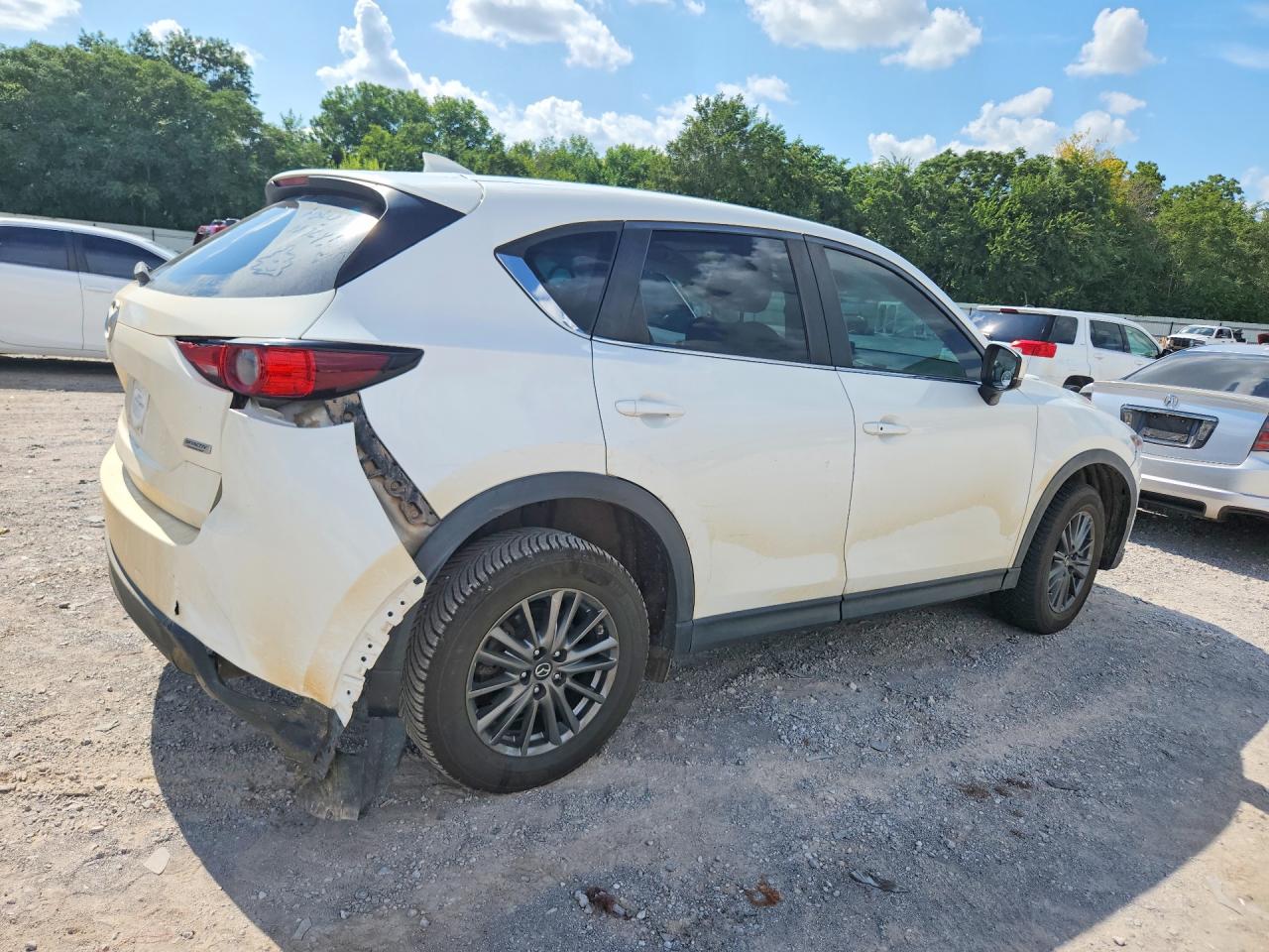 2017 Mazda Cx-5 Touring White vin: JM3KFBCL0H0121686