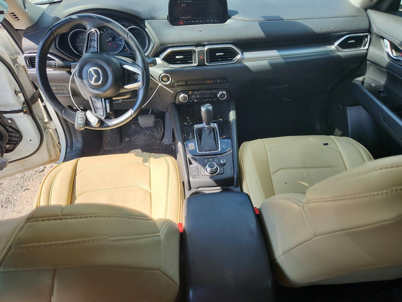 2017 Mazda Cx-5 Touring White vin: JM3KFBCL0H0121686