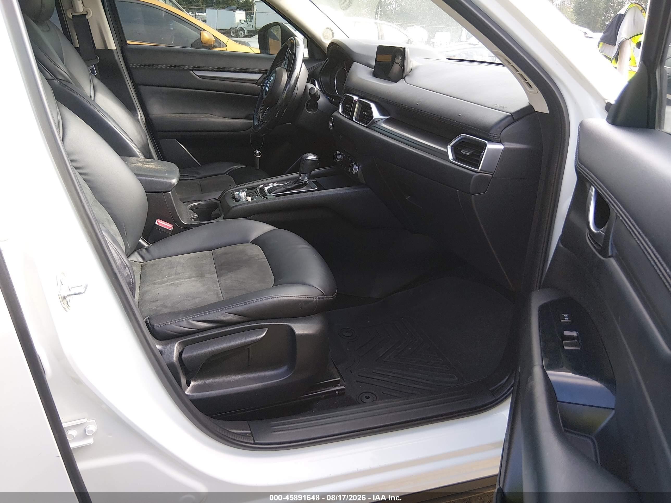2017 Mazda Cx-5 Touring White vin: JM3KFBCL1H0114424