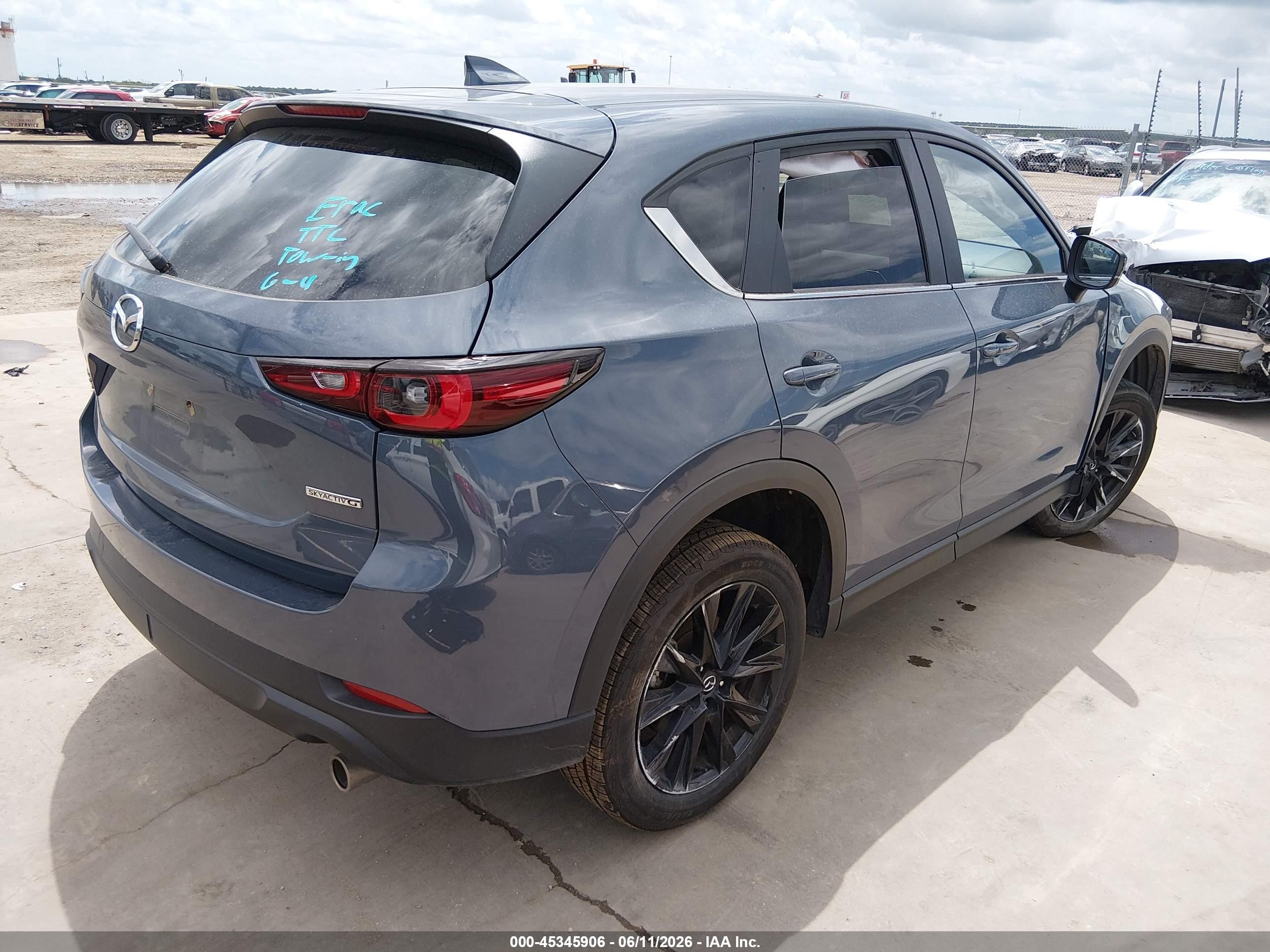 2024 Mazda Cx-5 2.5 S Carbon Edition Blue vin: JM3KFBCL1R0516526