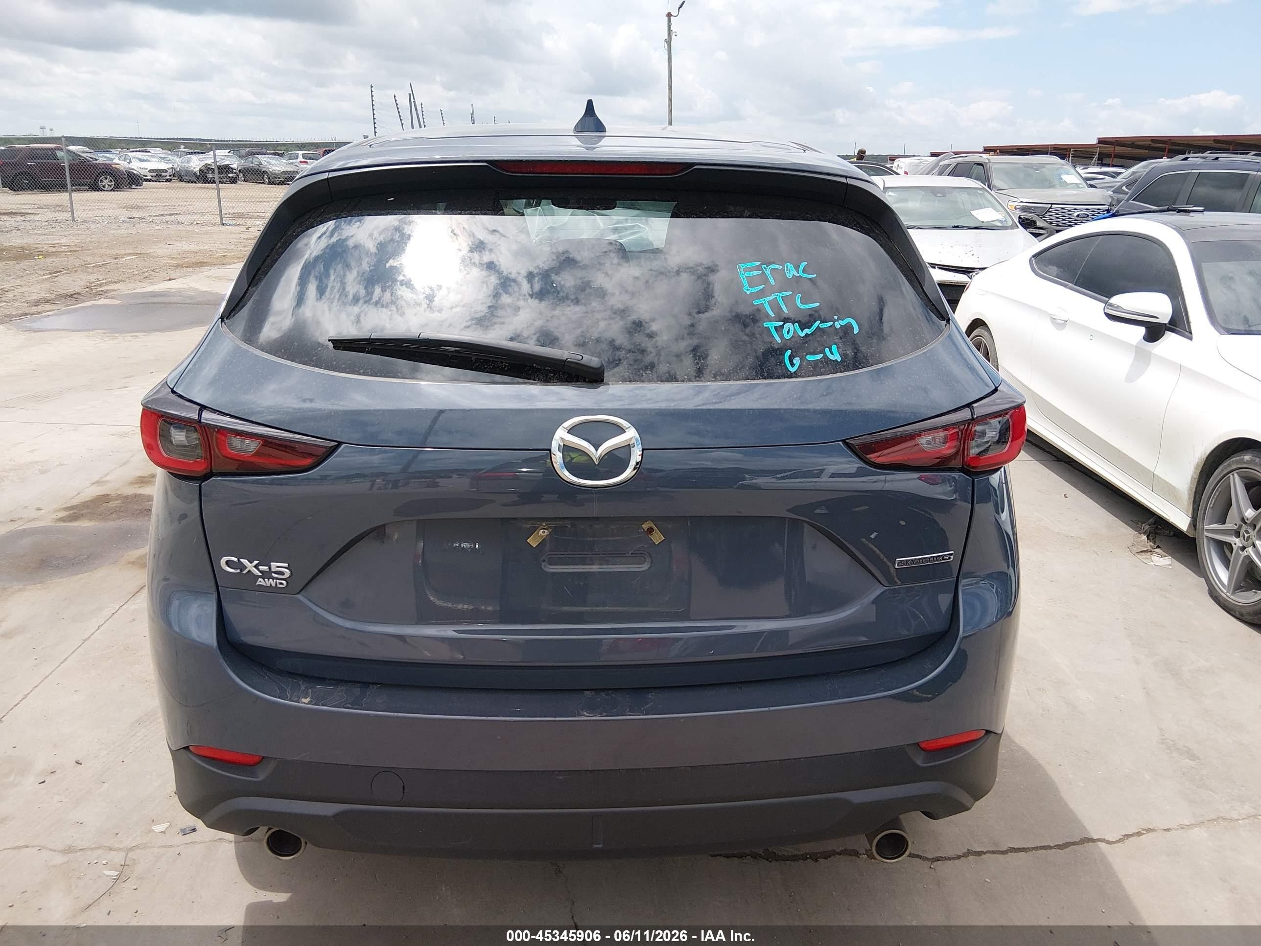 2024 Mazda Cx-5 2.5 S Carbon Edition Blue vin: JM3KFBCL1R0516526