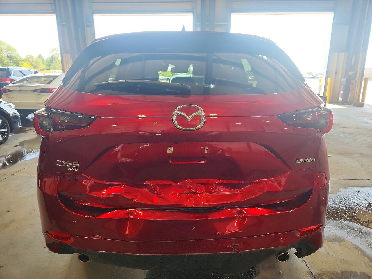 2025 Mazda Cx-5 Preferred Red vin: JM3KFBCL1S0651737