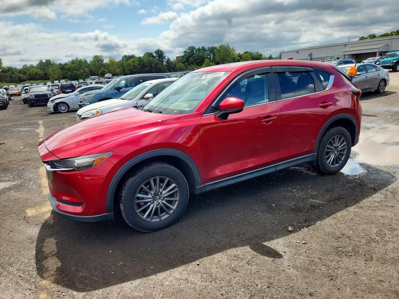 2017 Mazda Cx-5 Touring Red vin: JM3KFBCL4H0173371