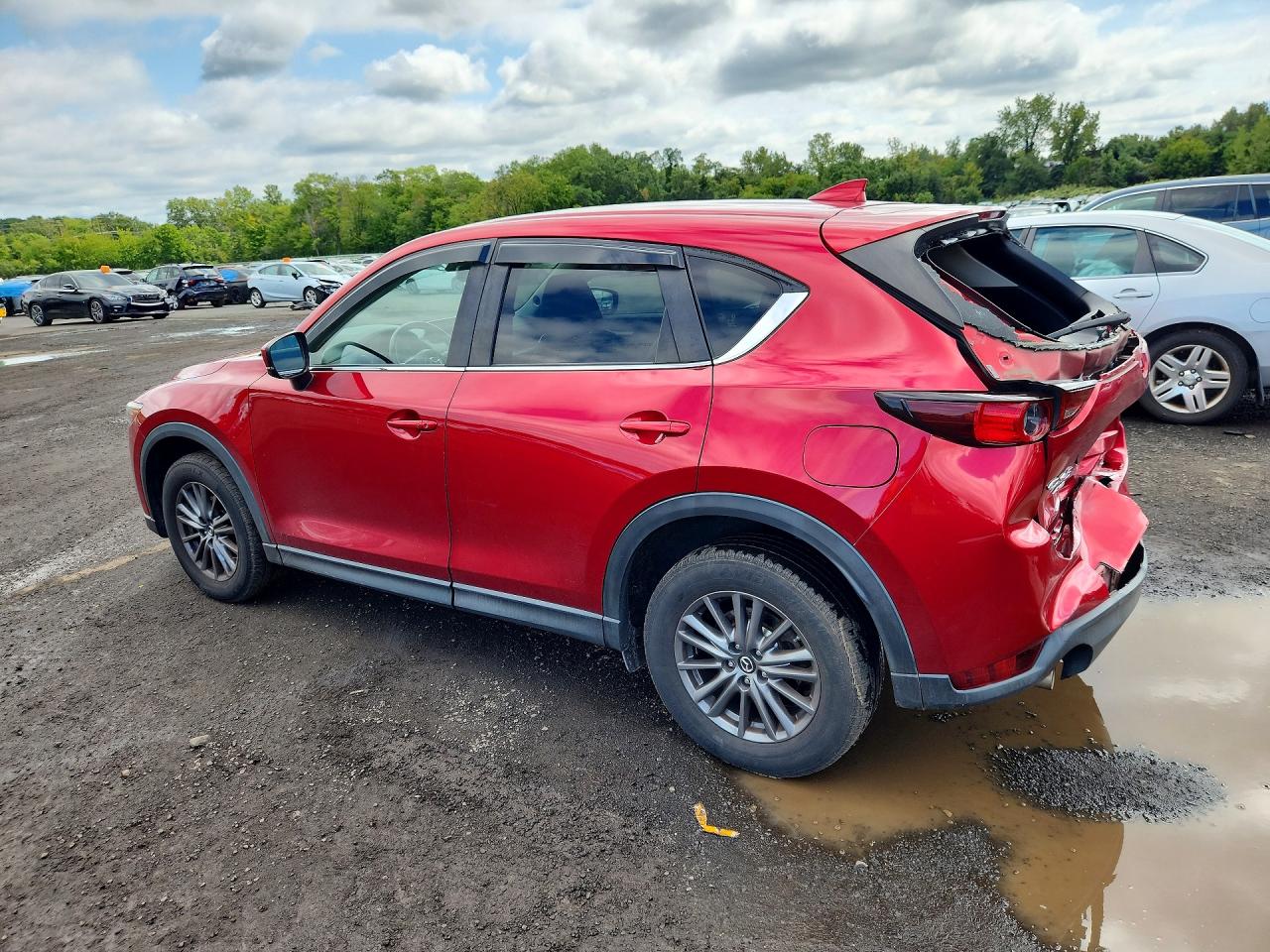 2017 Mazda Cx-5 Touring Red vin: JM3KFBCL4H0173371