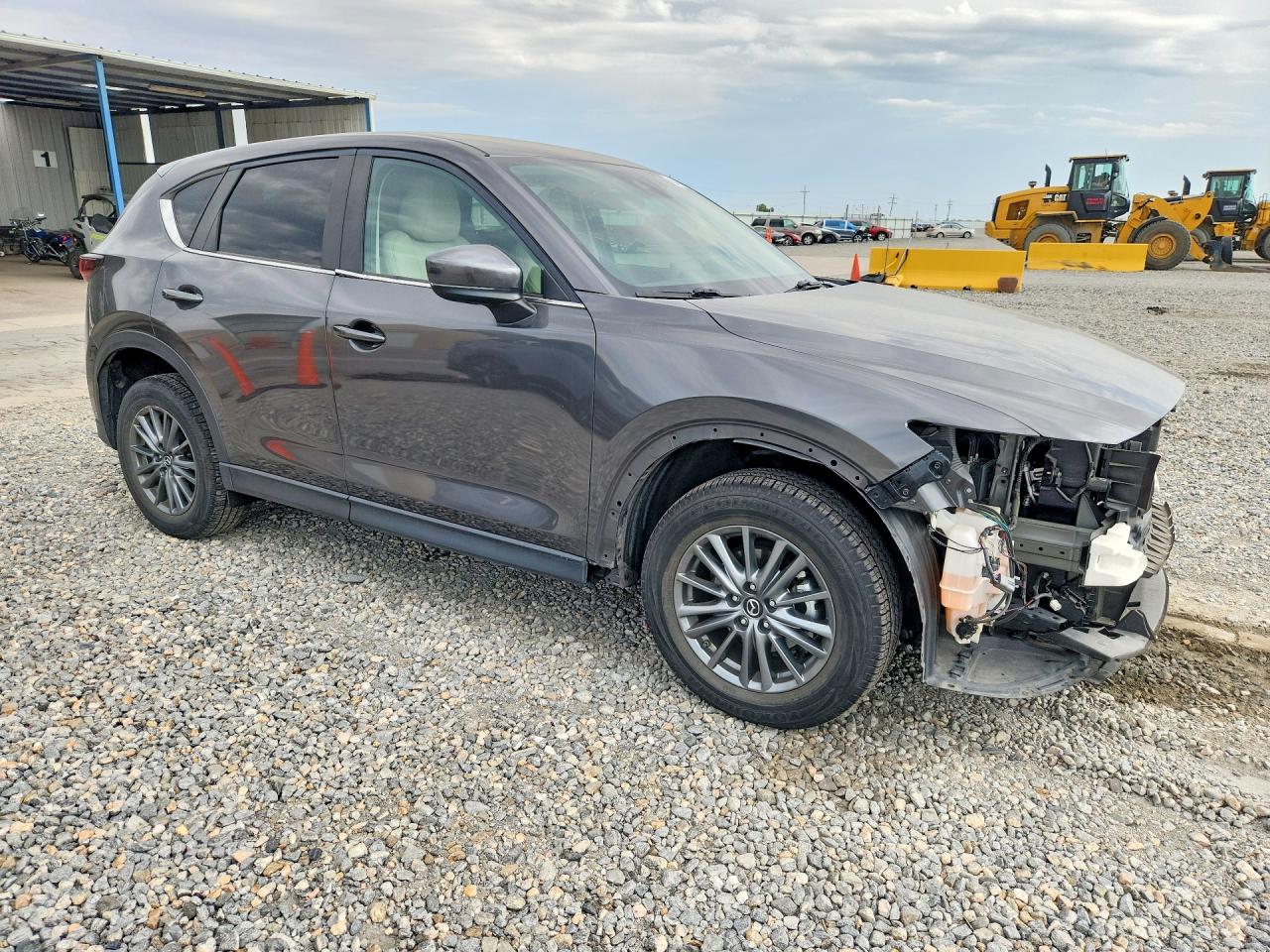 2017 Mazda Cx-5 Touring Gray vin: JM3KFBCL4H0205655
