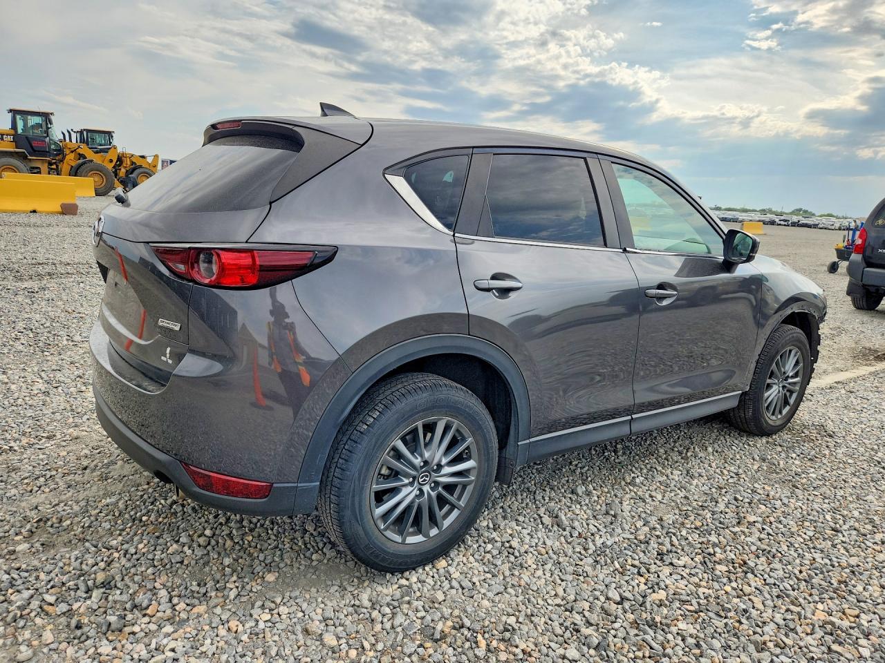 2017 Mazda Cx-5 Touring Gray vin: JM3KFBCL4H0205655