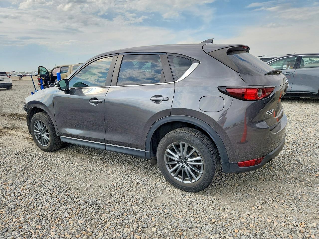 2017 Mazda Cx-5 Touring Gray vin: JM3KFBCL4H0205655