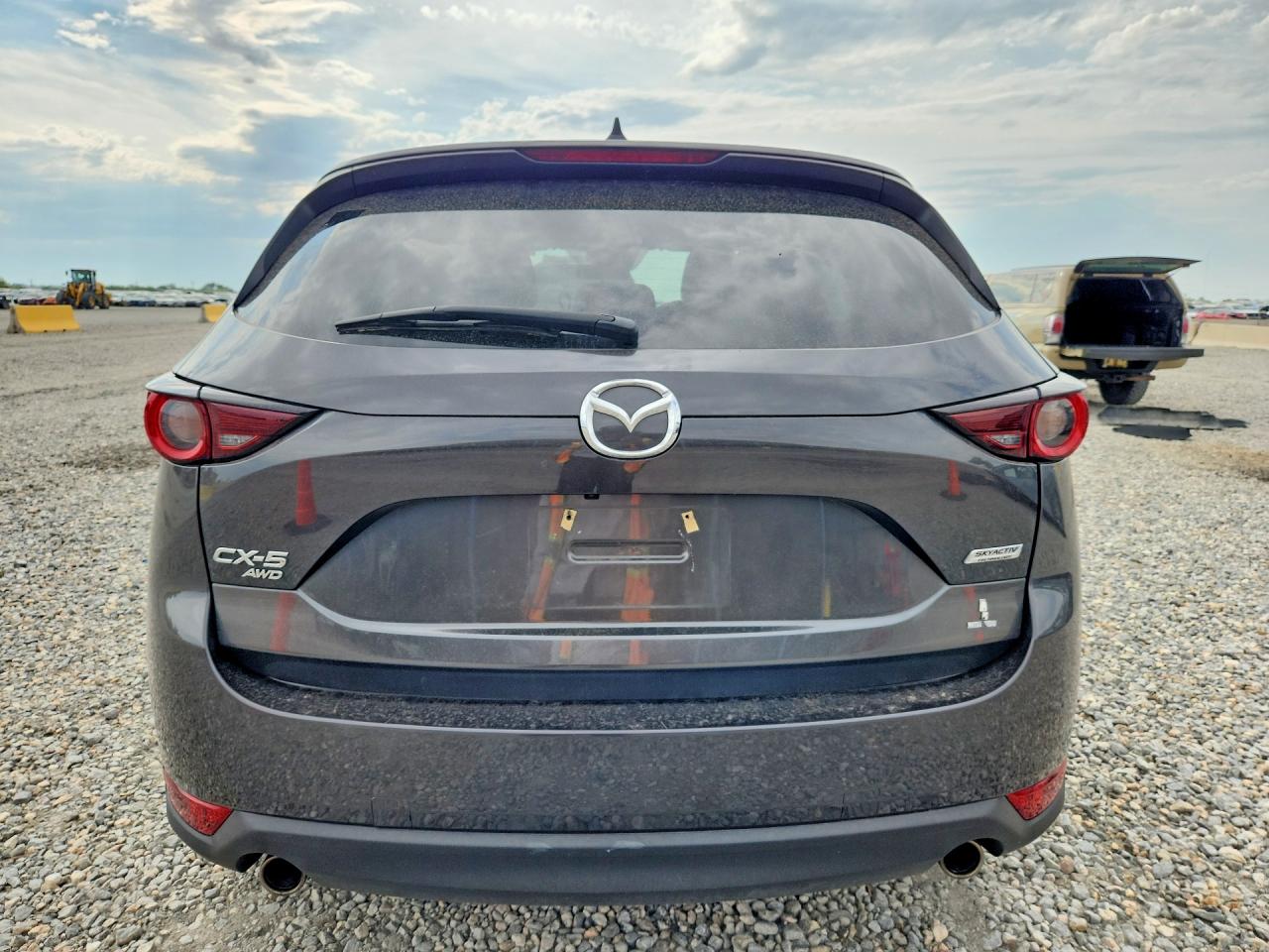 2017 Mazda Cx-5 Touring Gray vin: JM3KFBCL4H0205655