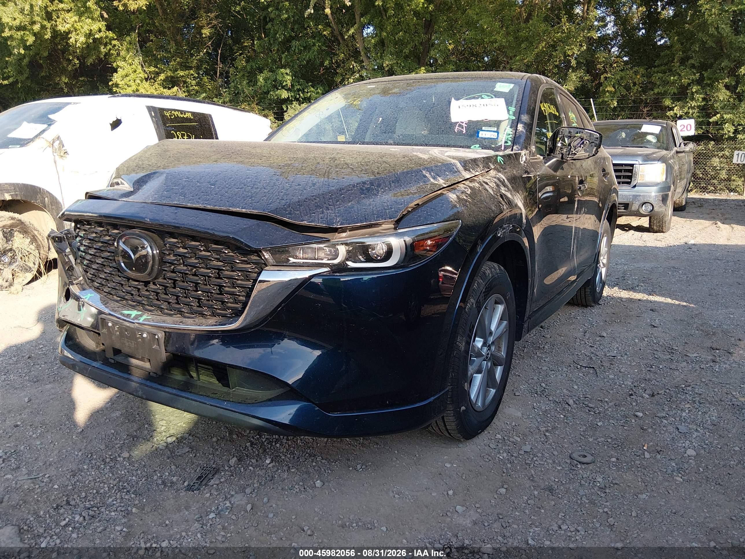 2025 Mazda Cx-5 2.5 S Preferred Dark Blue vin: JM3KFBCL4S0587760
