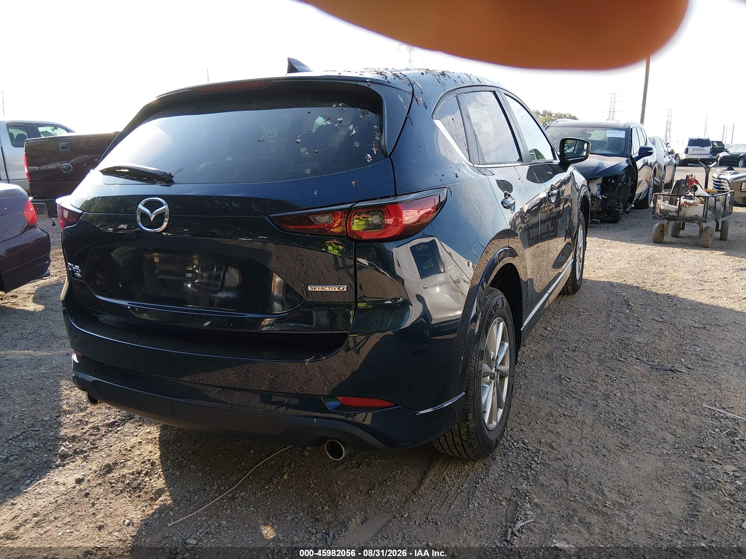 2025 Mazda Cx-5 2.5 S Preferred Dark Blue vin: JM3KFBCL4S0587760