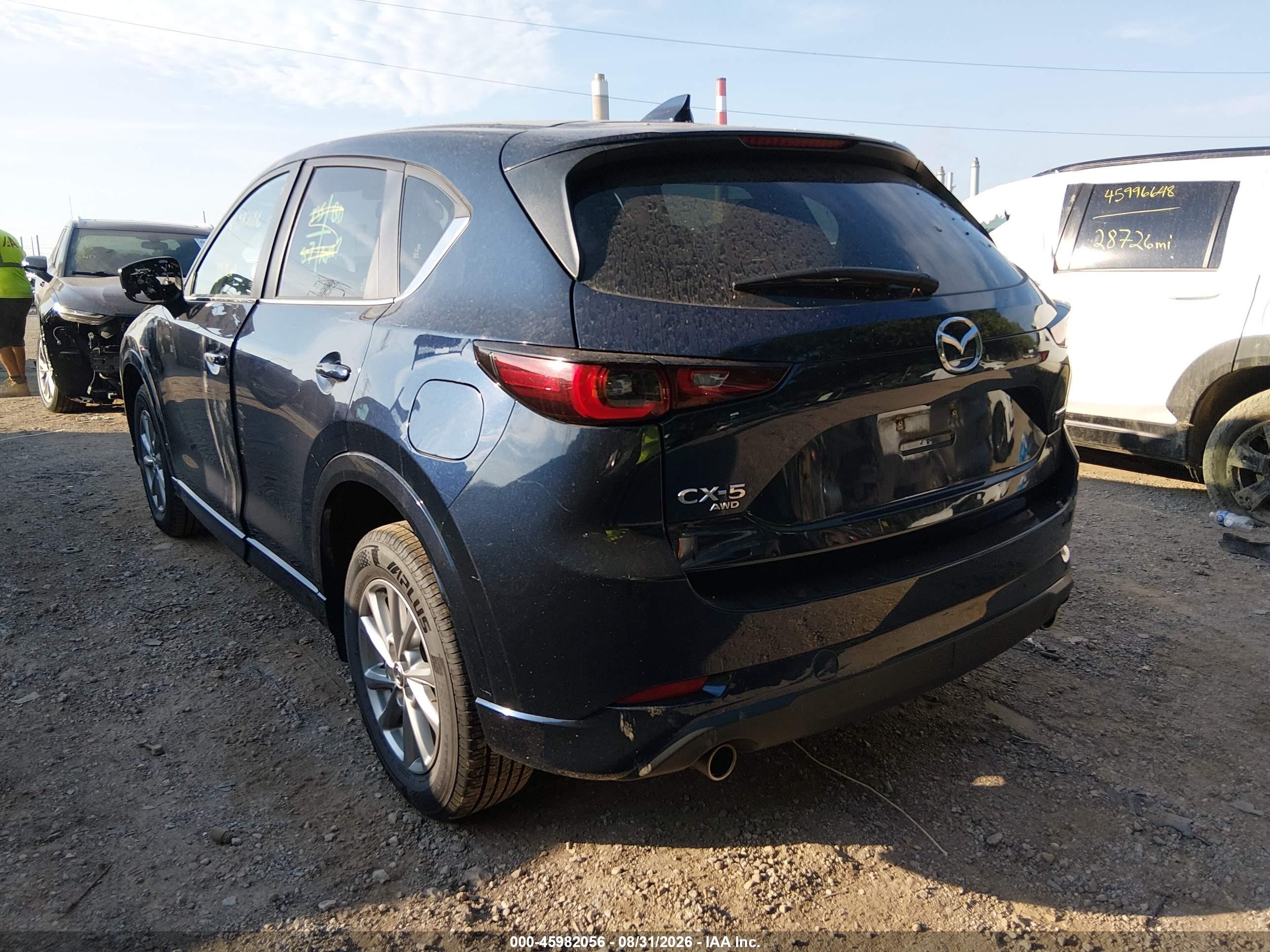 2025 Mazda Cx-5 2.5 S Preferred Dark Blue vin: JM3KFBCL4S0587760