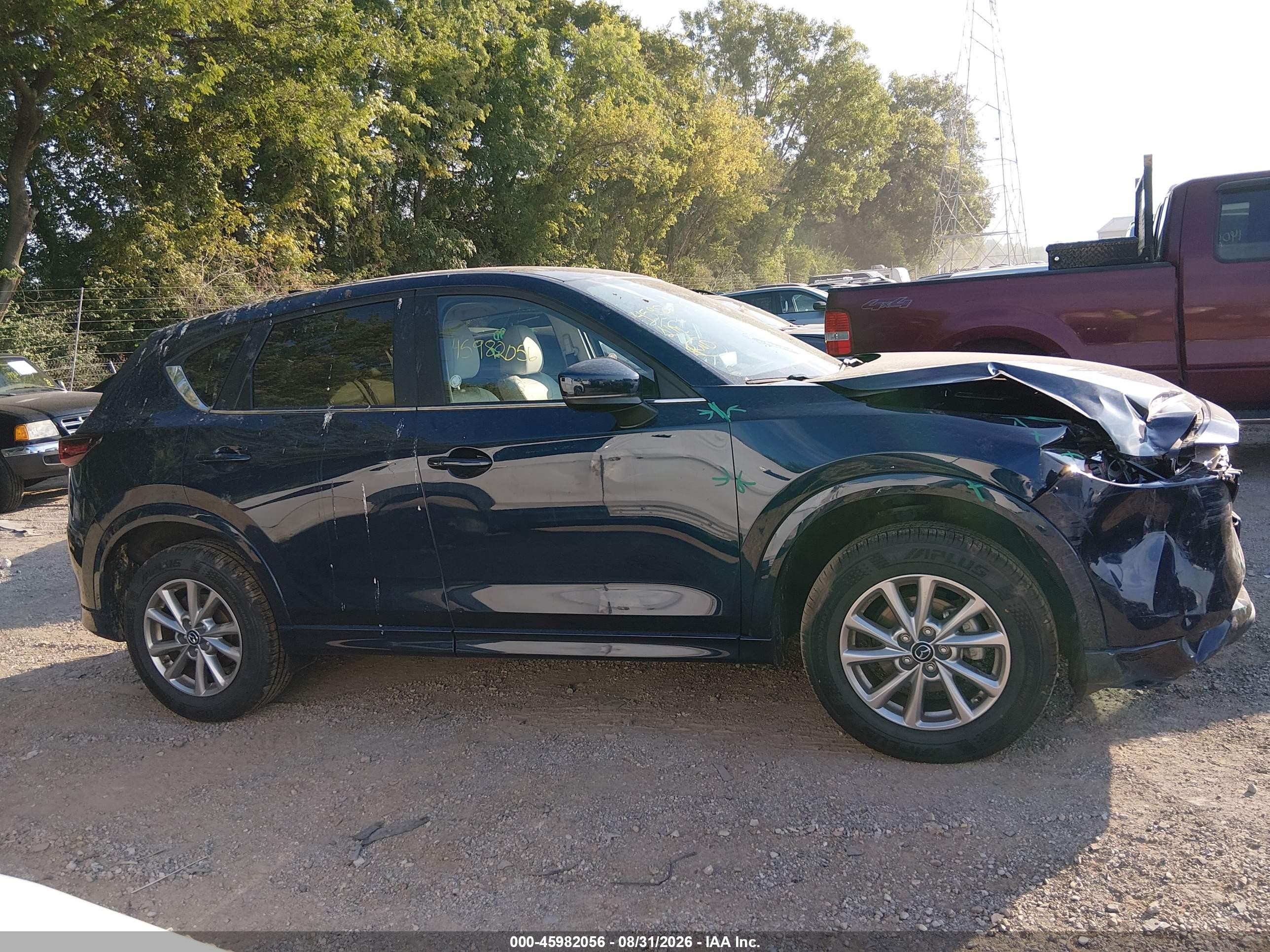 2025 Mazda Cx-5 2.5 S Preferred Dark Blue vin: JM3KFBCL4S0587760