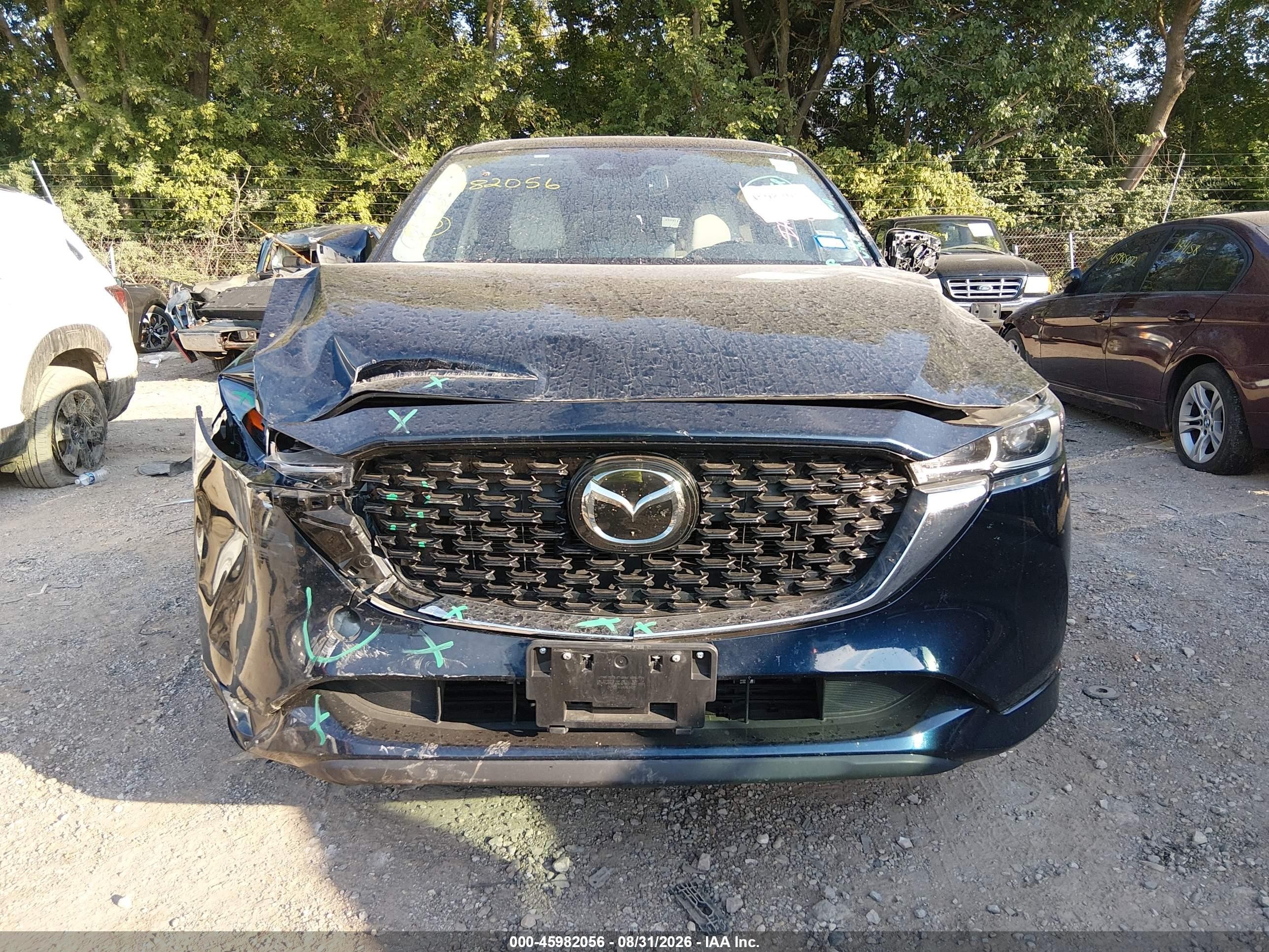 2025 Mazda Cx-5 2.5 S Preferred Dark Blue vin: JM3KFBCL4S0587760