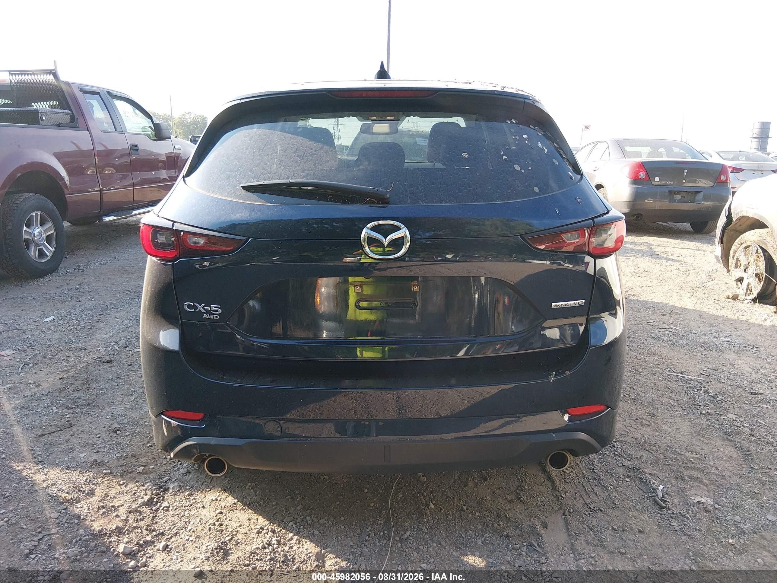 2025 Mazda Cx-5 2.5 S Preferred Dark Blue vin: JM3KFBCL4S0587760