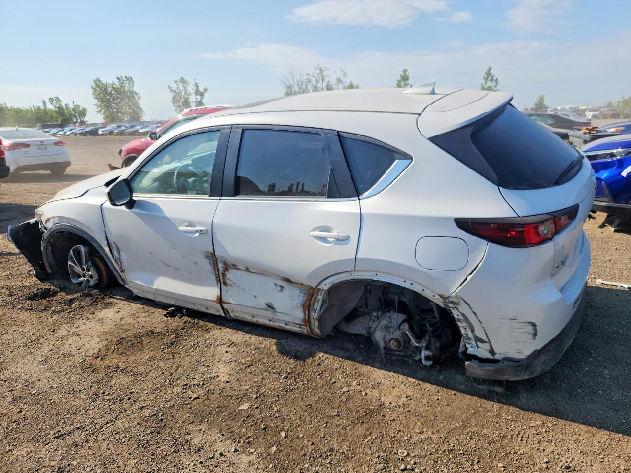 2025 Mazda Cx-5 Preferred Белый vin: JM3KFBCL5S0665527