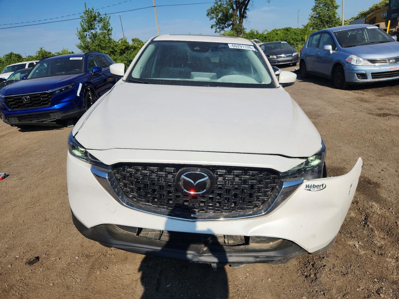 2025 Mazda Cx-5 Preferred Белый vin: JM3KFBCL5S0665527