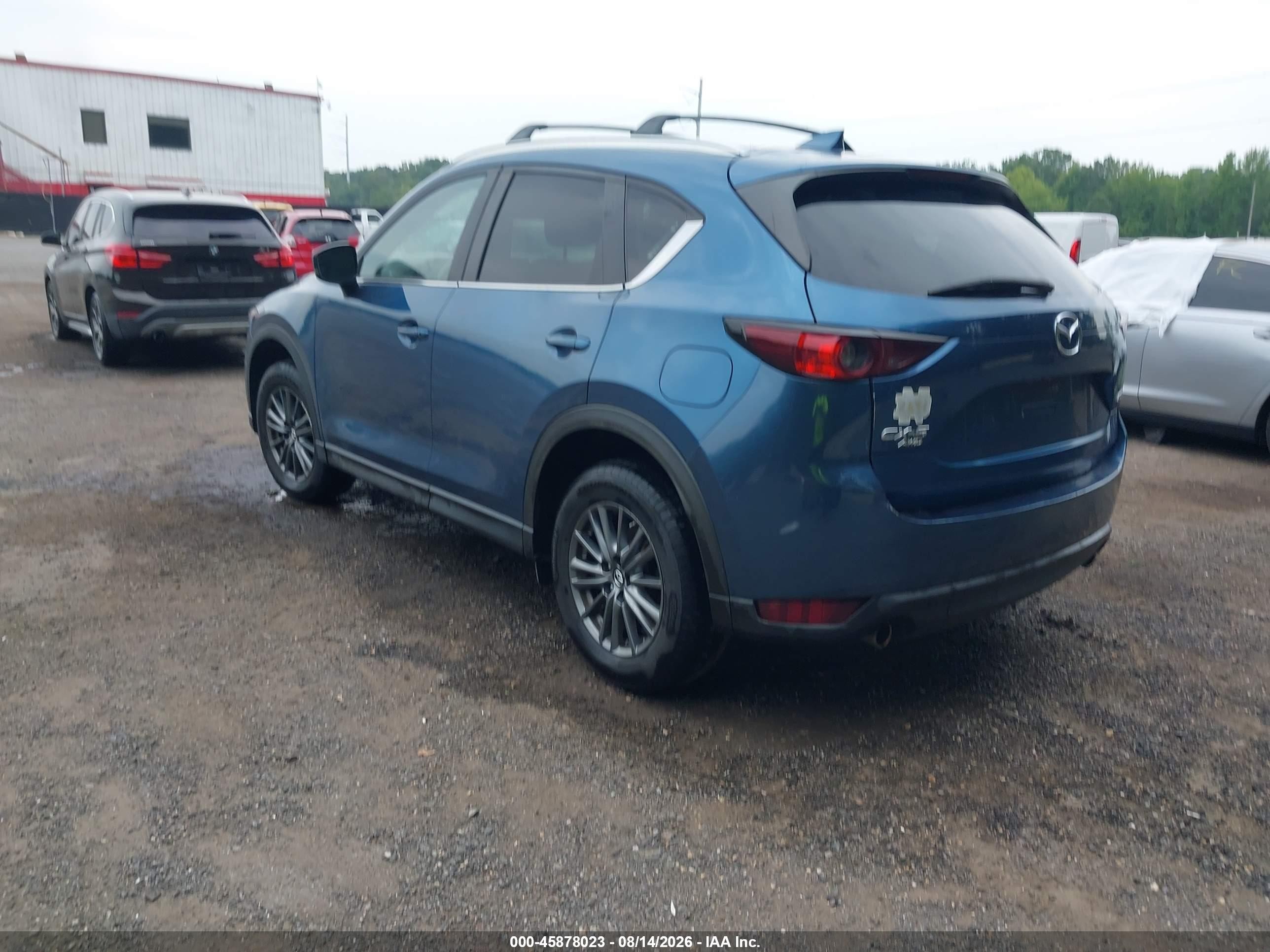 2017 Mazda Cx-5 Touring Blue vin: JM3KFBCL6H0203776