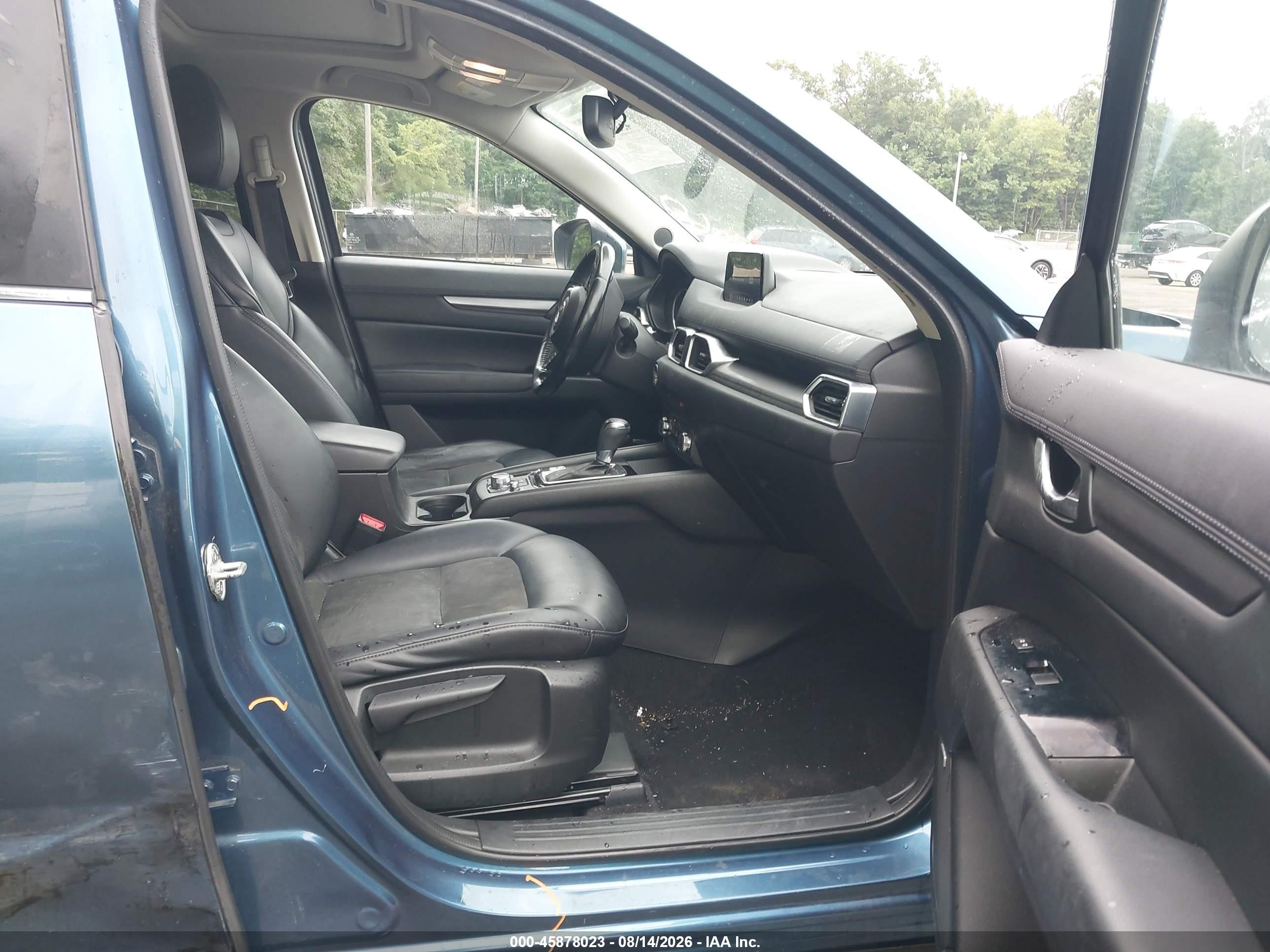 2017 Mazda Cx-5 Touring Blue vin: JM3KFBCL6H0203776