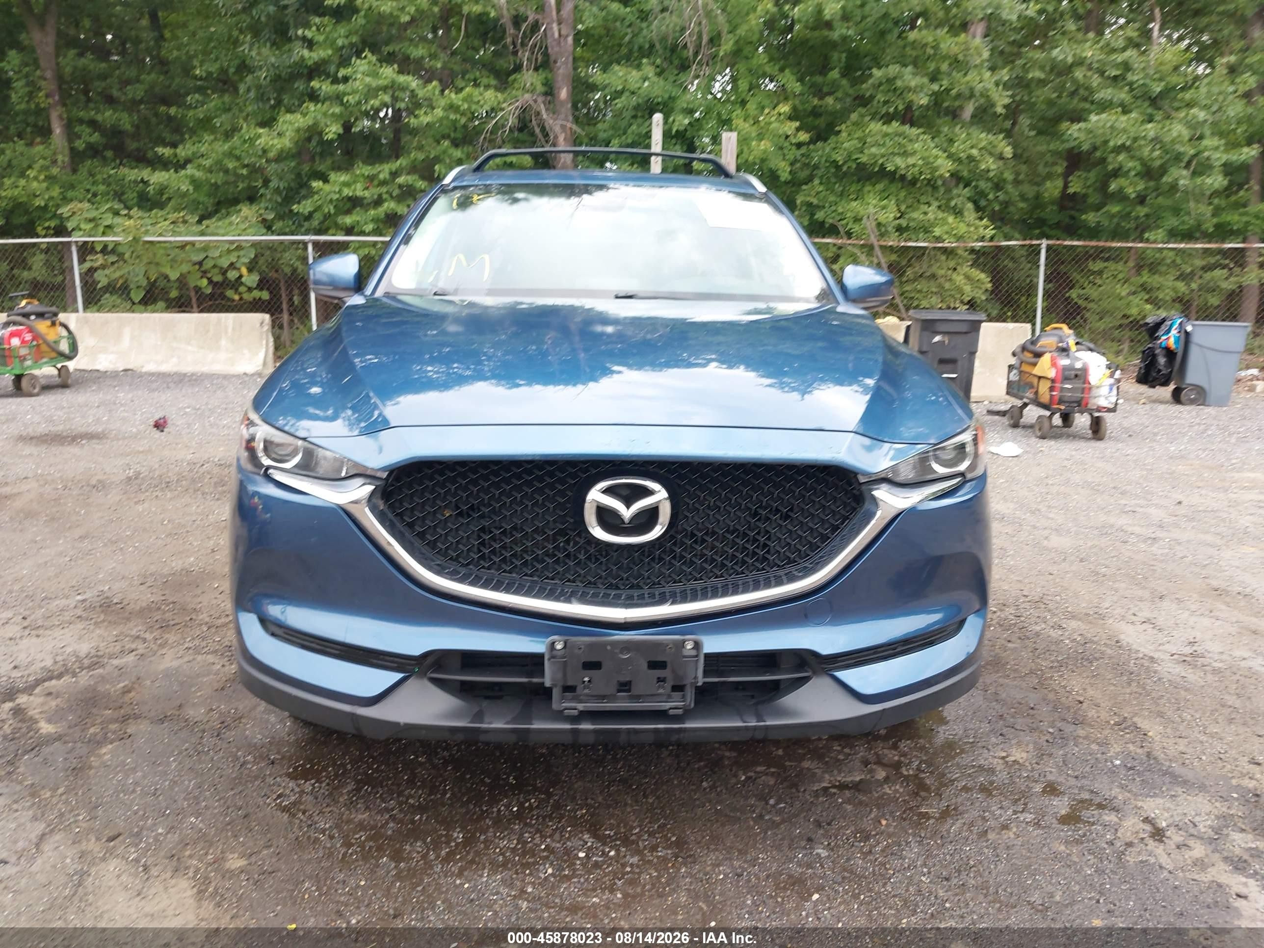 2017 Mazda Cx-5 Touring Blue vin: JM3KFBCL6H0203776