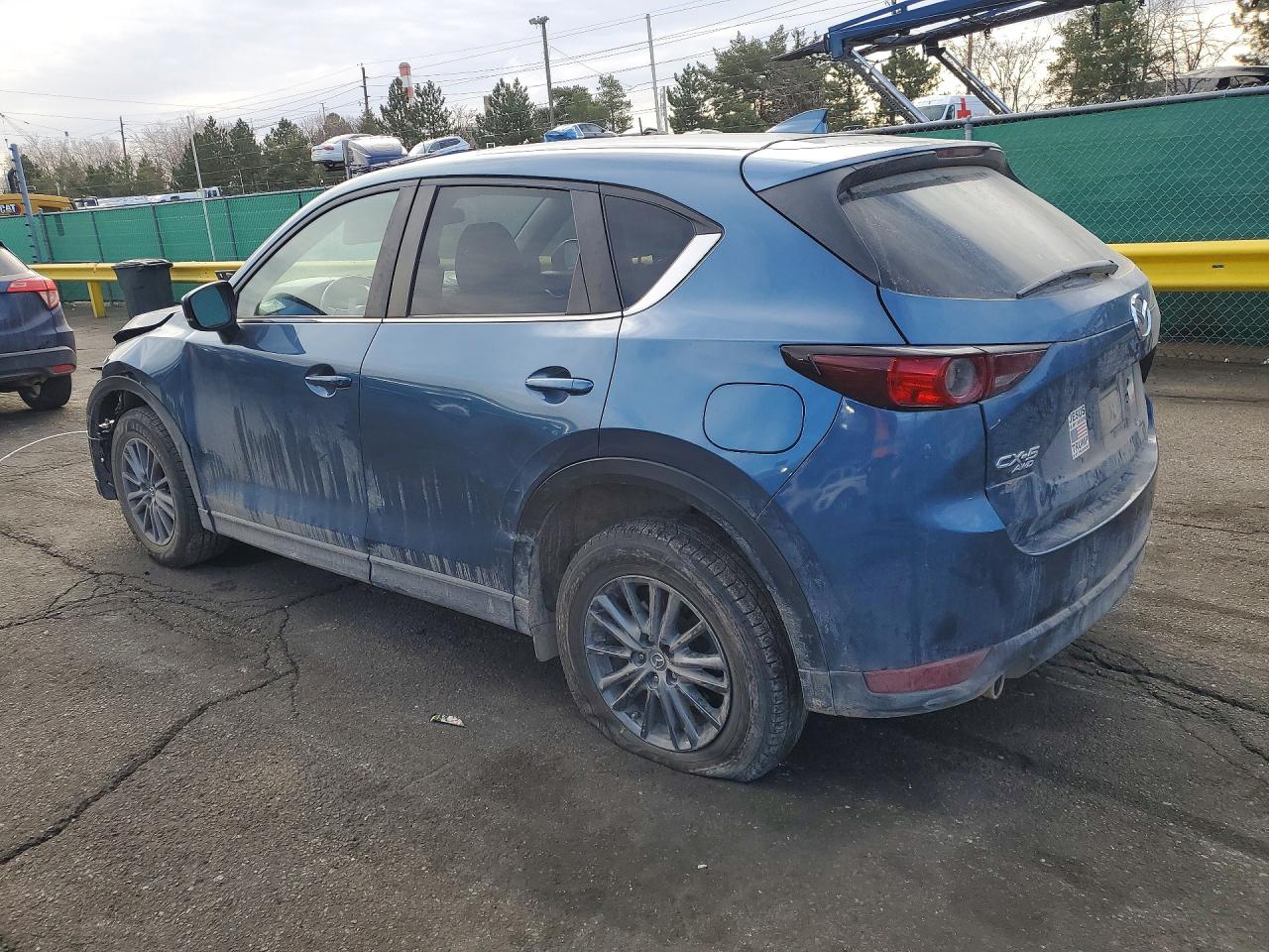 2017 Mazda Cx-5 Touring Blue vin: JM3KFBCL8H0107938