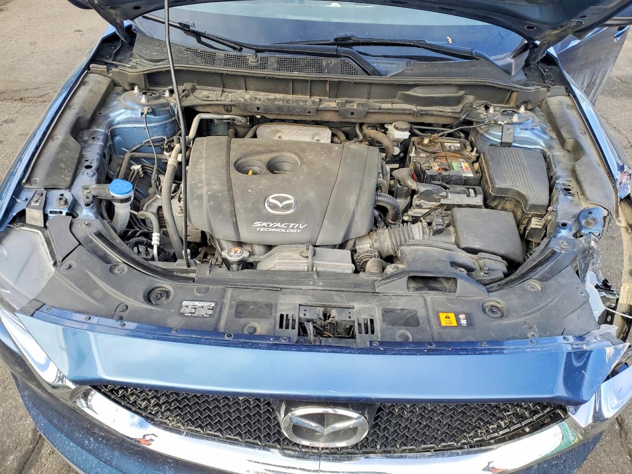 2017 Mazda Cx-5 Touring Blue vin: JM3KFBCL8H0107938