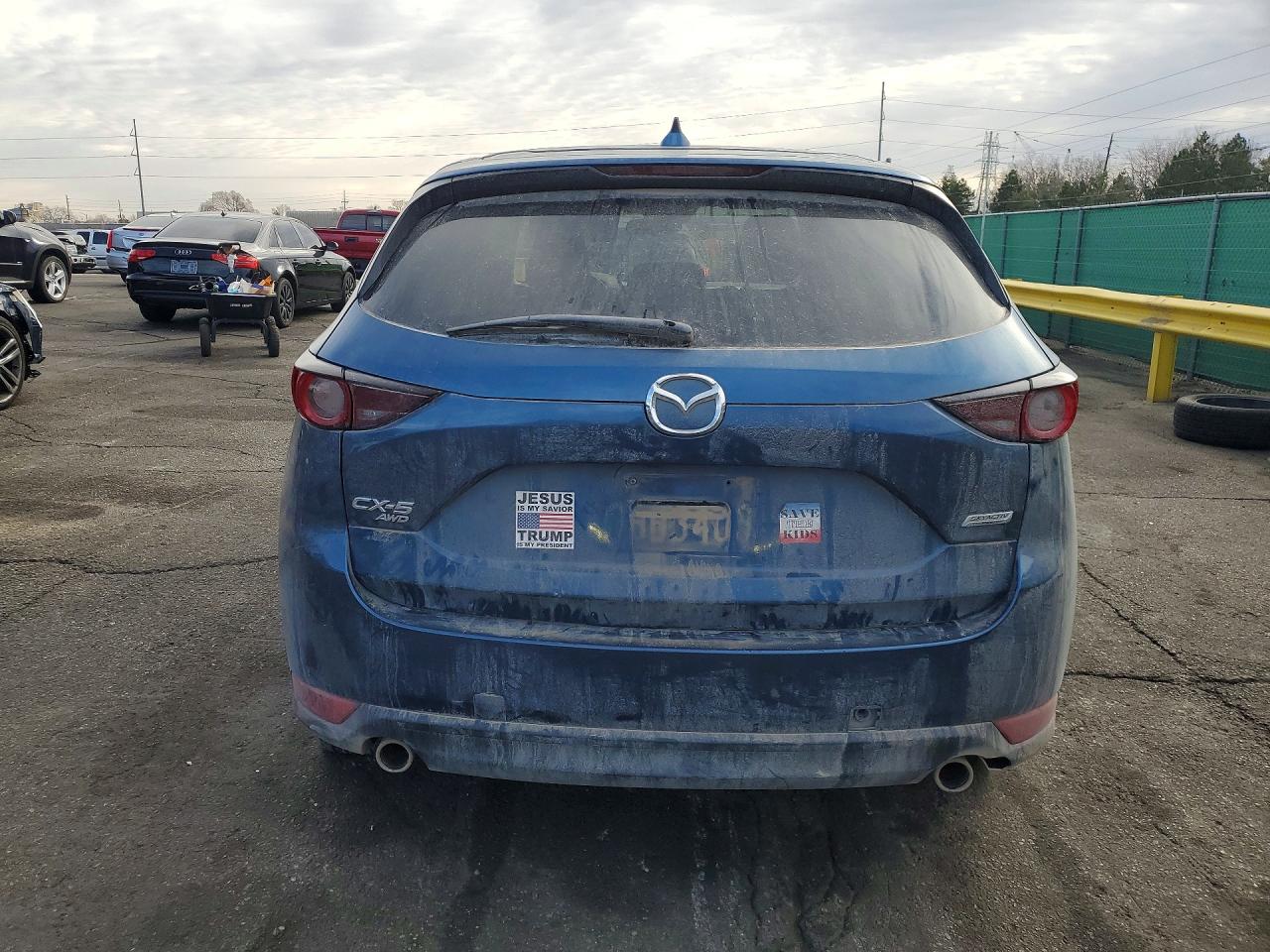 2017 Mazda Cx-5 Touring Blue vin: JM3KFBCL8H0107938