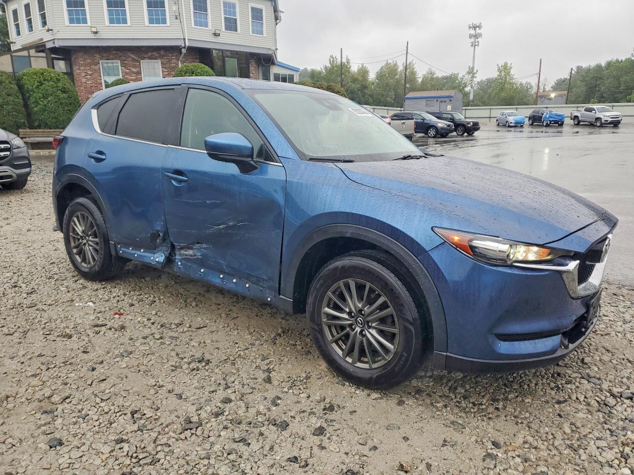 2017 Mazda Cx-5 Touring Blue vin: JM3KFBCL8H0209532