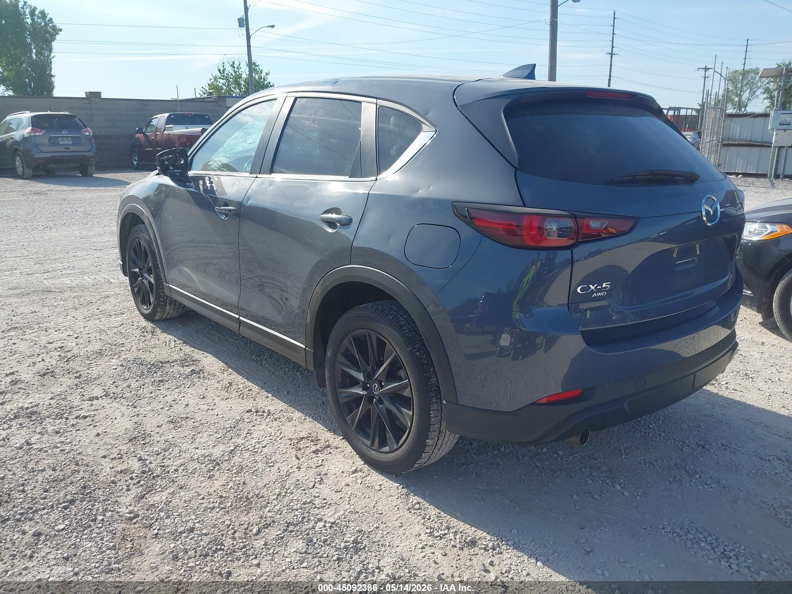 2024 Mazda Cx-5 2.5 S Carbon Edition Gray vin: JM3KFBCL8R0456860