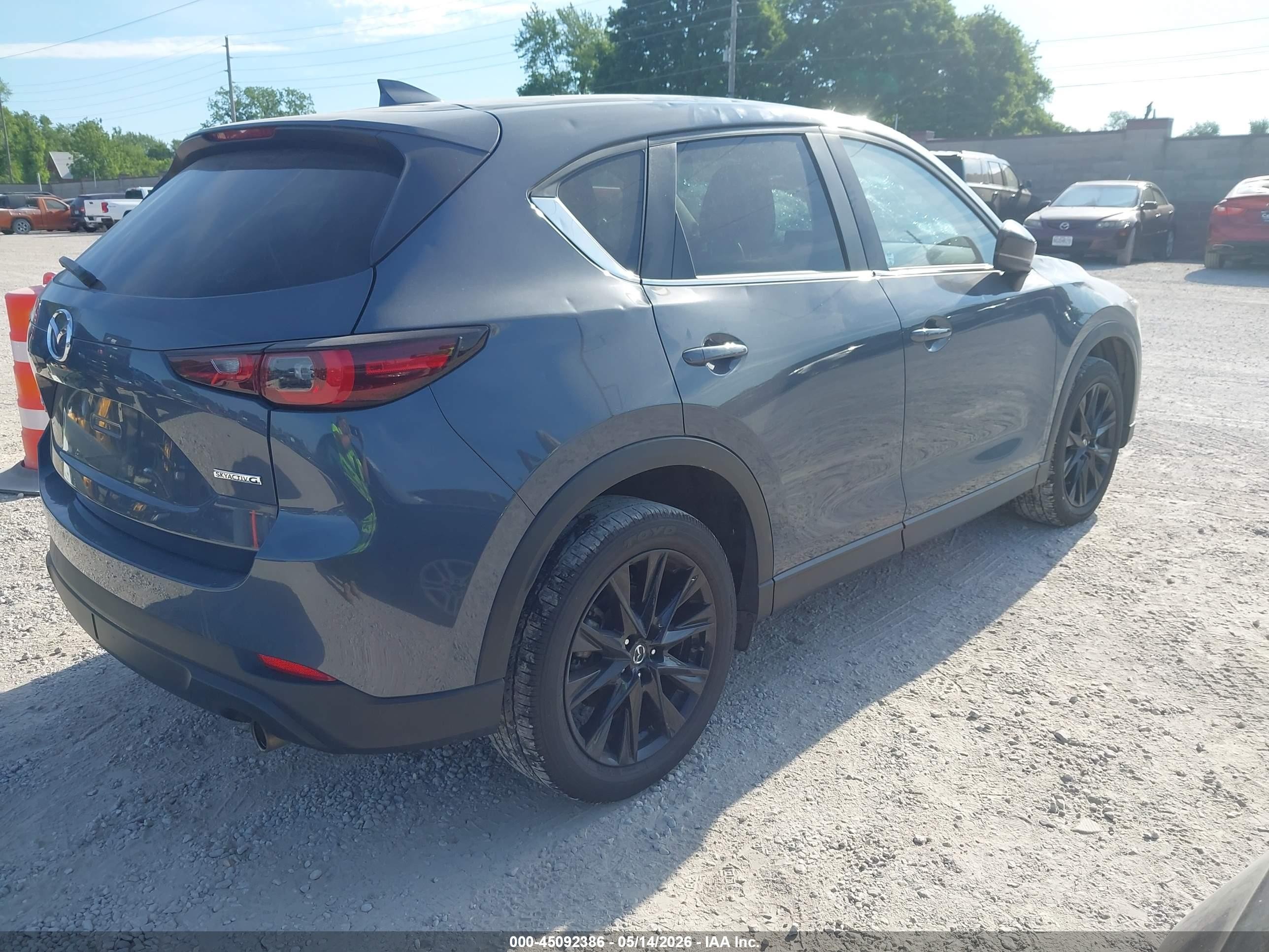 2024 Mazda Cx-5 2.5 S Carbon Edition Gray vin: JM3KFBCL8R0456860