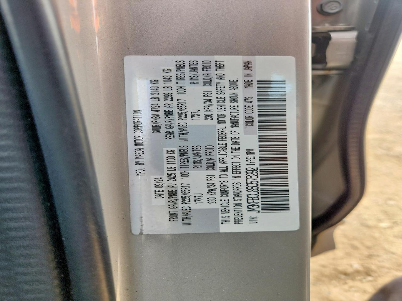 2025 Mazda Cx-5 Preferred Silver vin: JM3KFBCL8S0576292