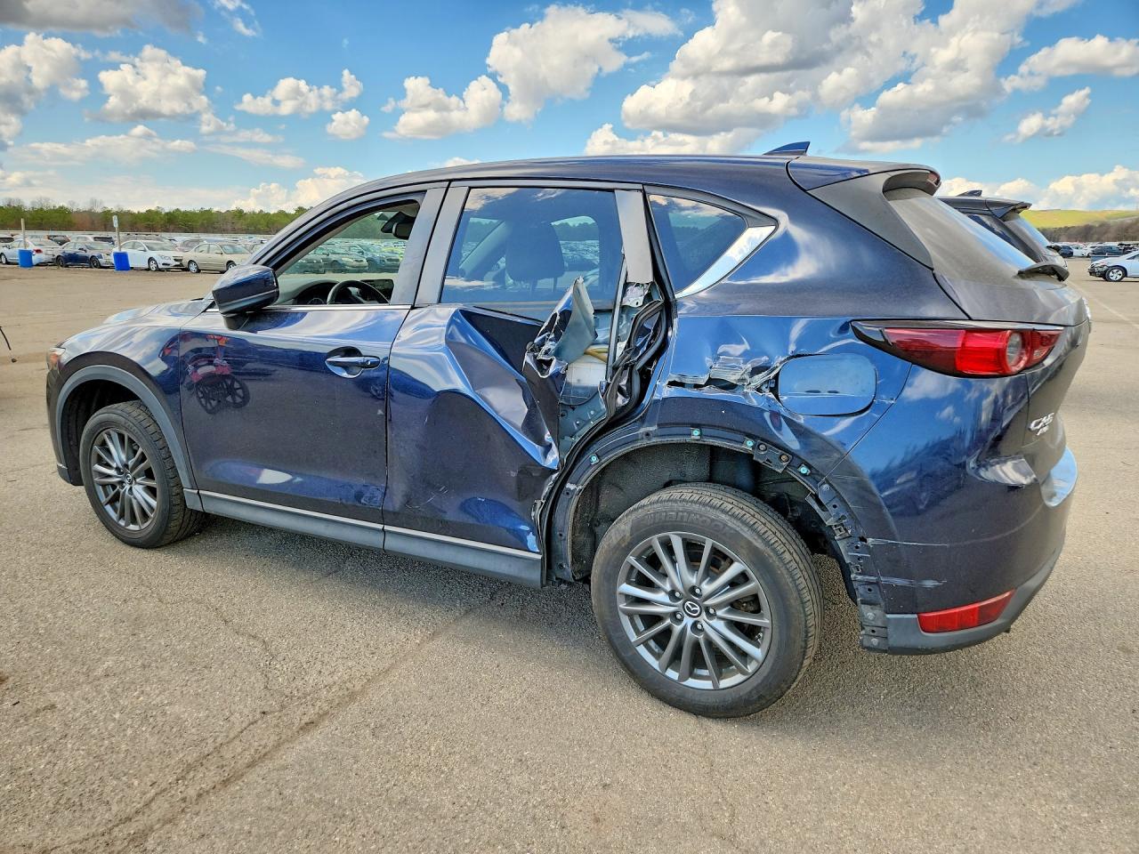 2017 Mazda Cx-5 Touring Blue vin: JM3KFBCL9H0184639