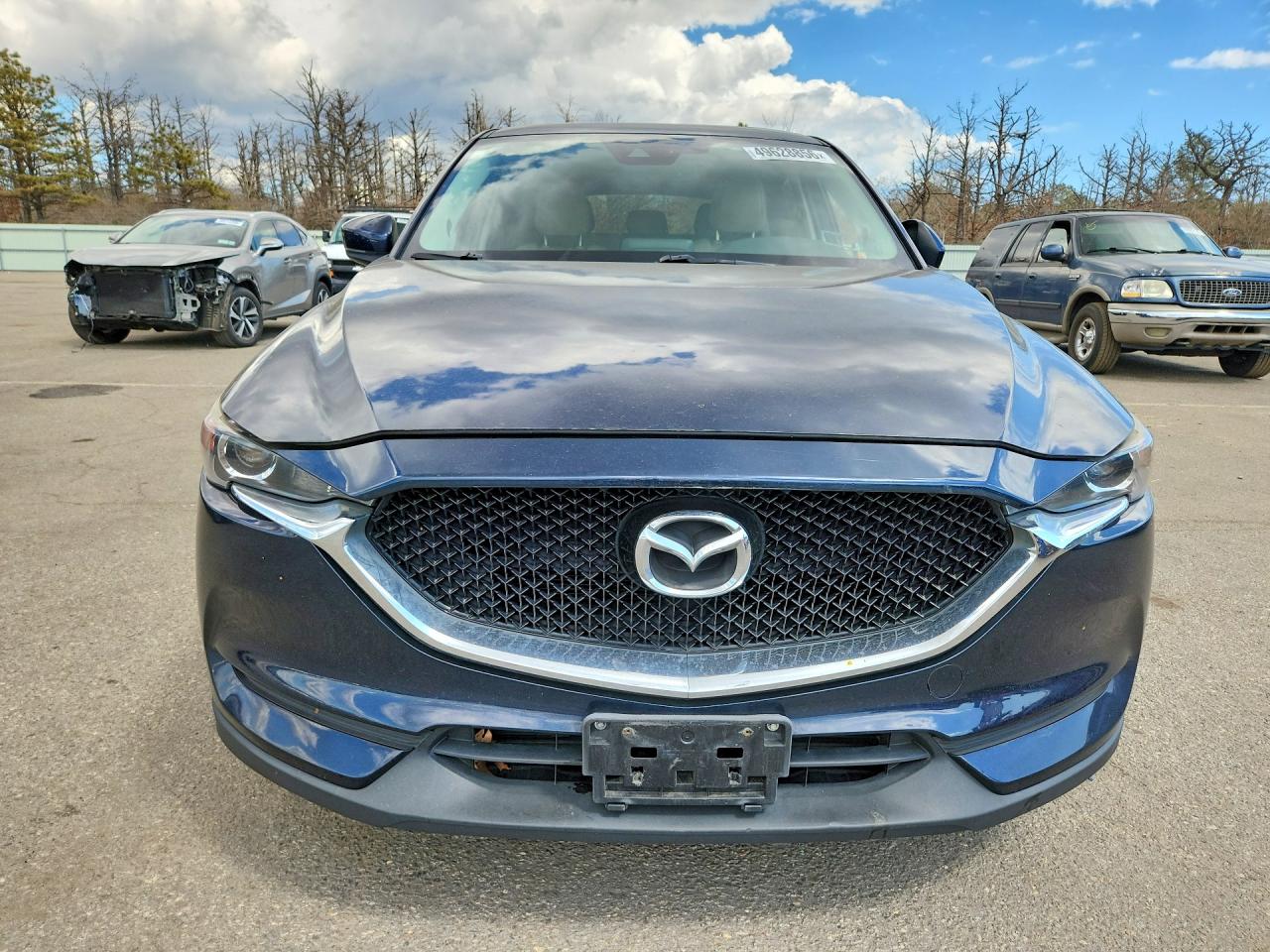 2017 Mazda Cx-5 Touring Blue vin: JM3KFBCL9H0184639