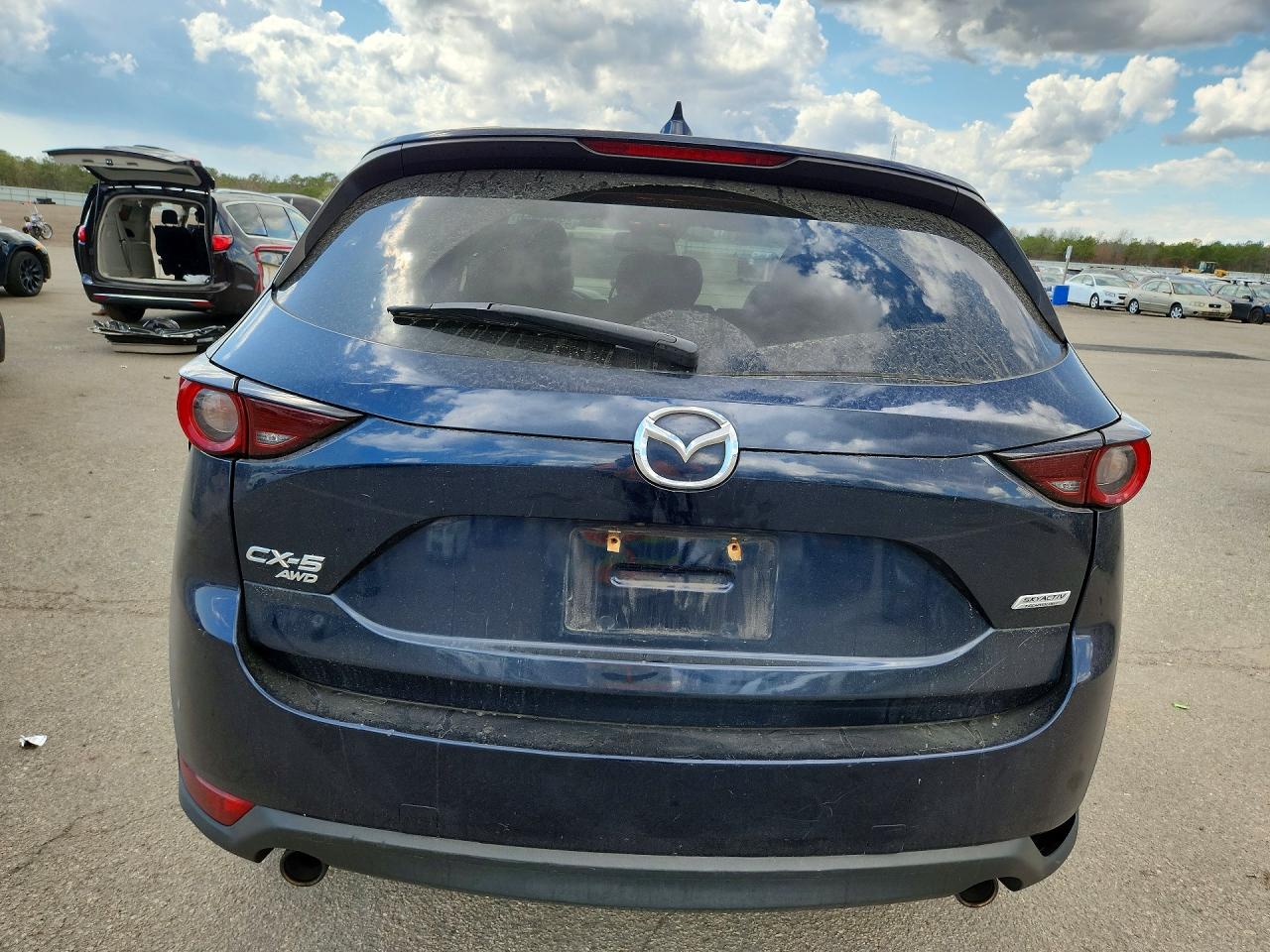 2017 Mazda Cx-5 Touring Blue vin: JM3KFBCL9H0184639