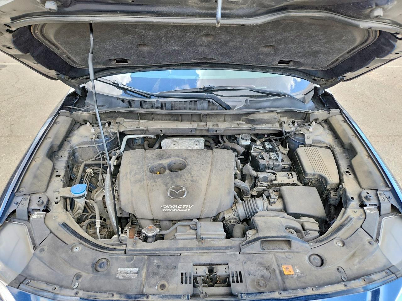 2017 Mazda Cx-5 Touring Blue vin: JM3KFBCL9H0184639