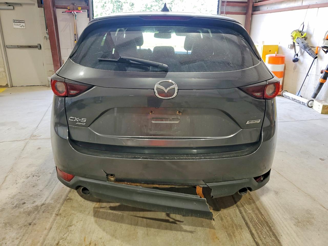 2017 Mazda Cx-5 Touring Gray vin: JM3KFBCLXH0167686