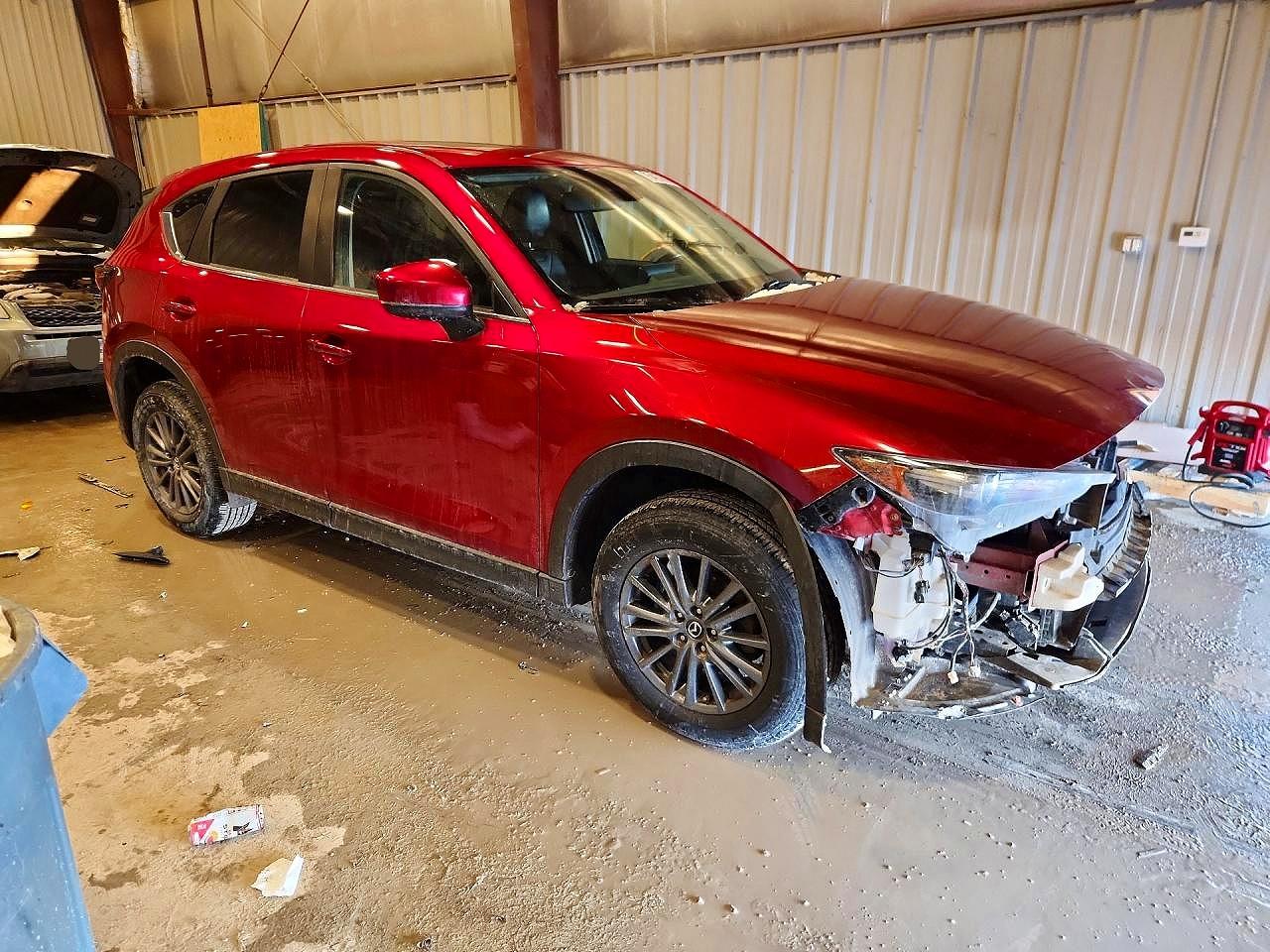 2020 Mazda Cx-5 Touring Red vin: JM3KFBCM0L0737955