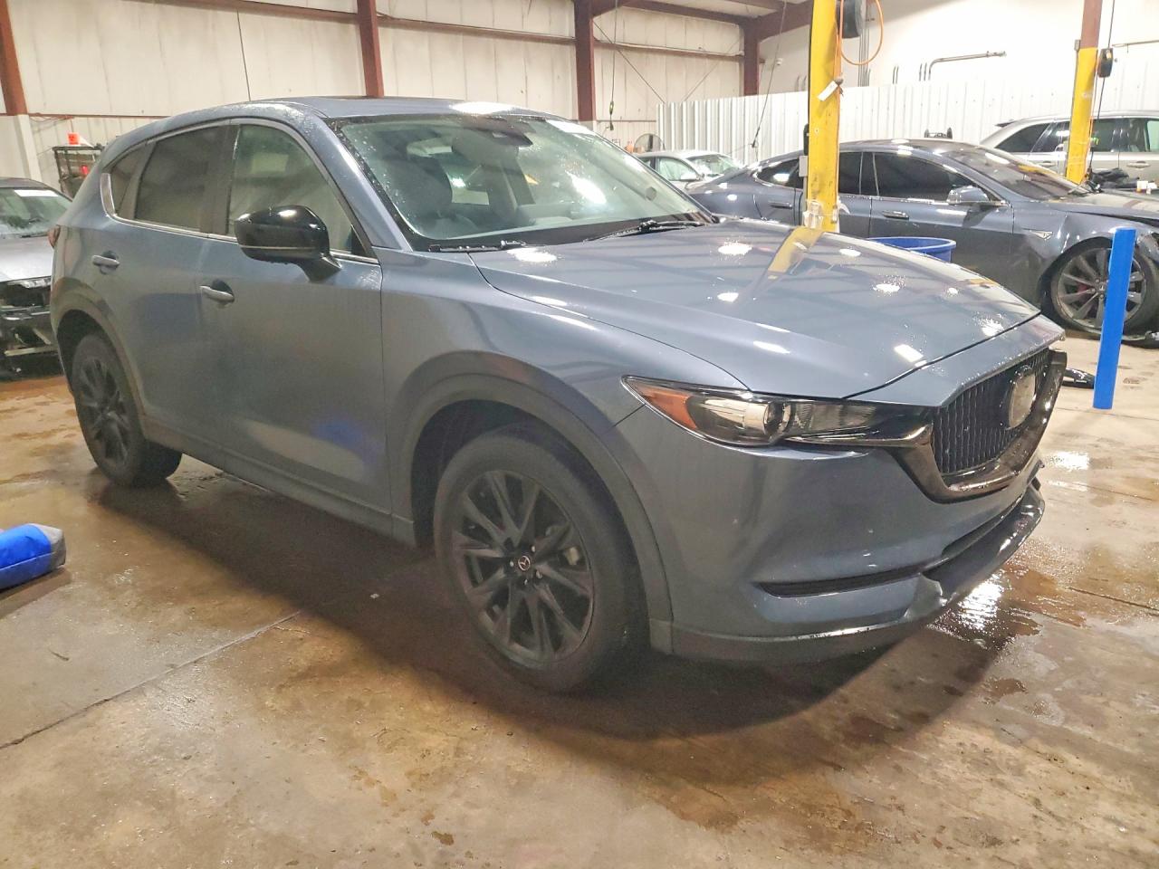 2021 Mazda Cx-5 Touring Blue vin: JM3KFBCM0M0346774
