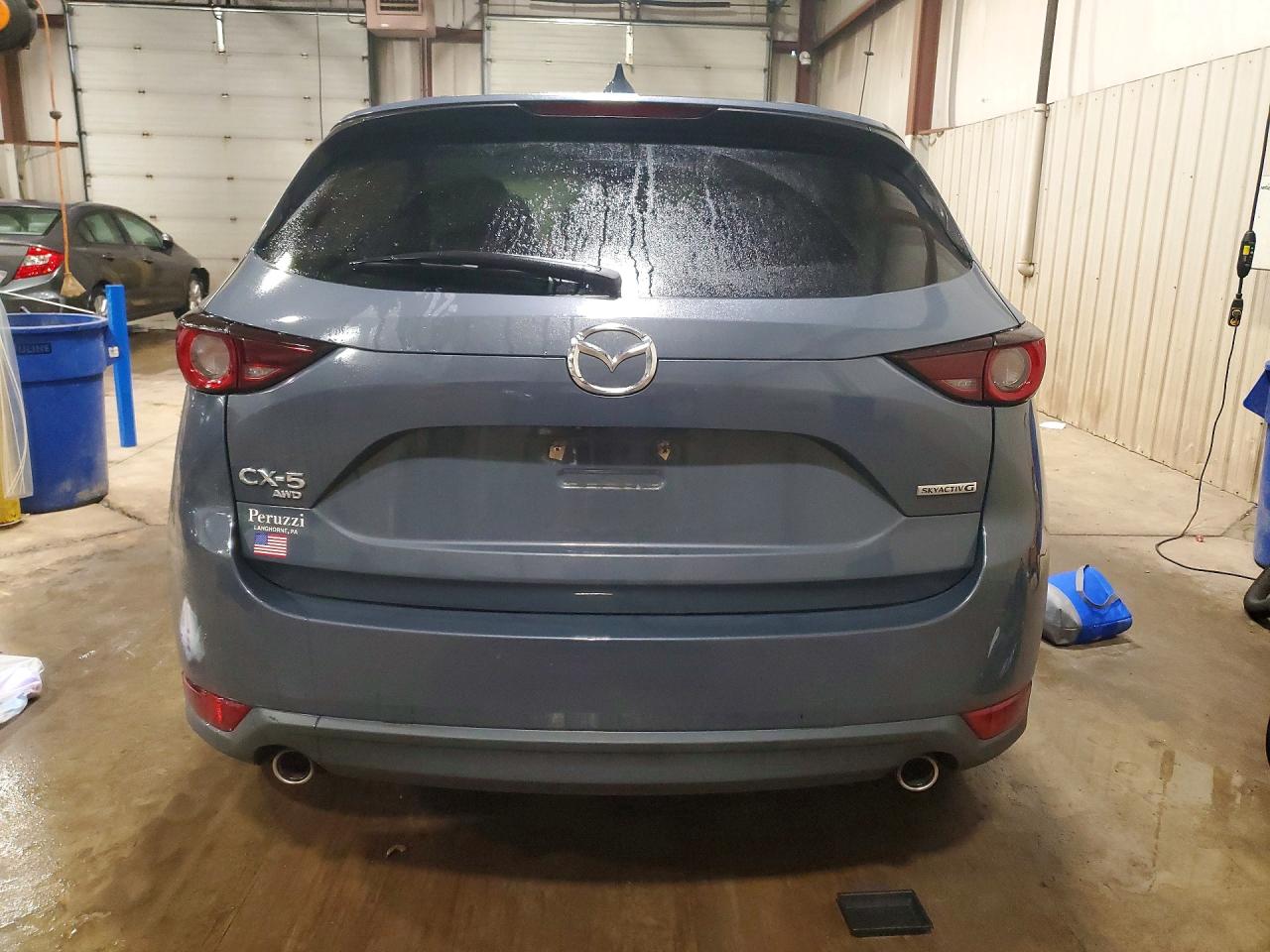 2021 Mazda Cx-5 Touring Blue vin: JM3KFBCM0M0346774