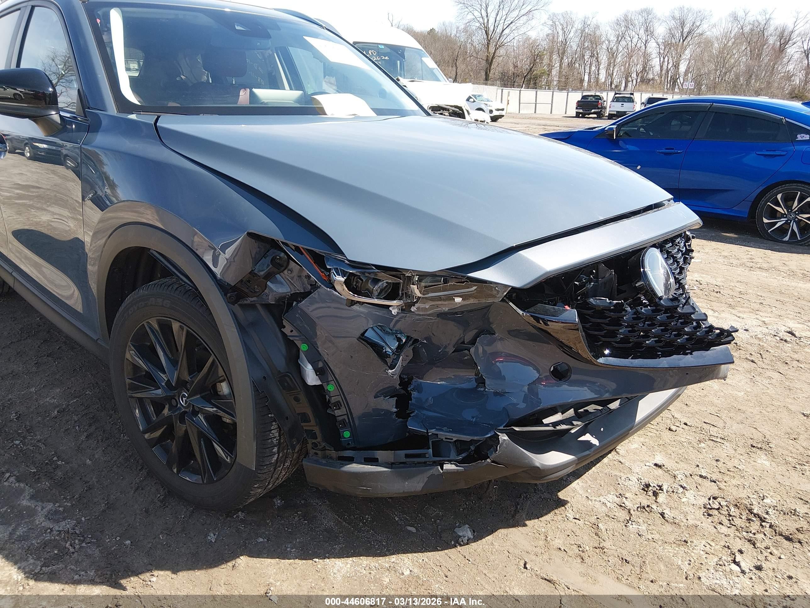 2023 Mazda Cx-5 2.5 S Carbon Edition Blue vin: JM3KFBCM0P0292428