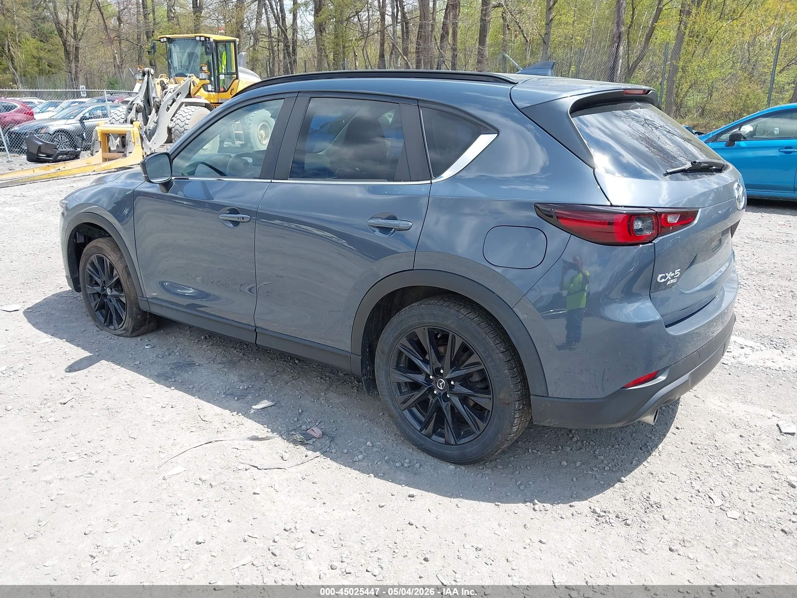 2022 Mazda Cx-5 2.5 S Carbon Edition Gray vin: JM3KFBCM1N1560488