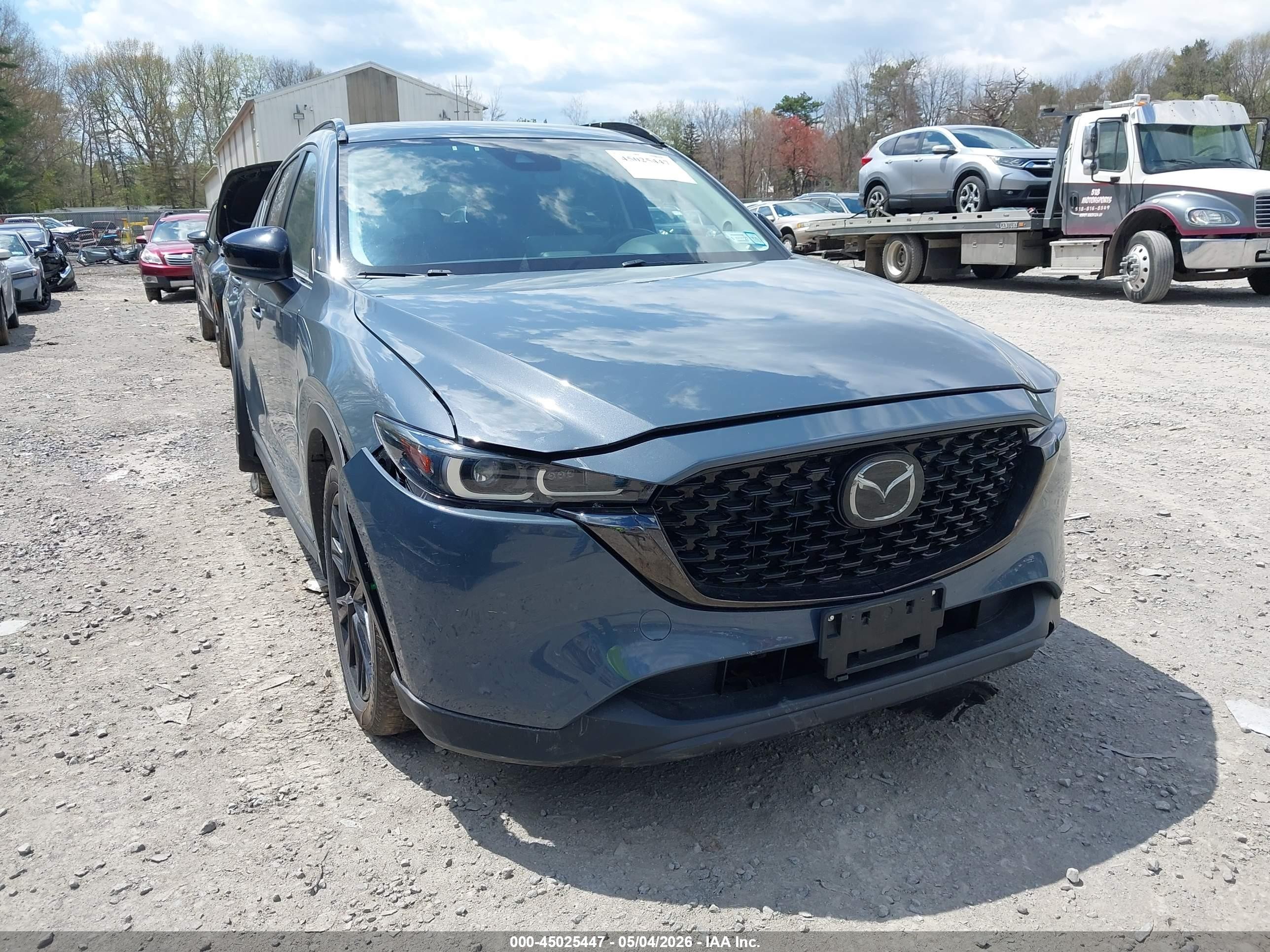 2022 Mazda Cx-5 2.5 S Carbon Edition Gray vin: JM3KFBCM1N1560488