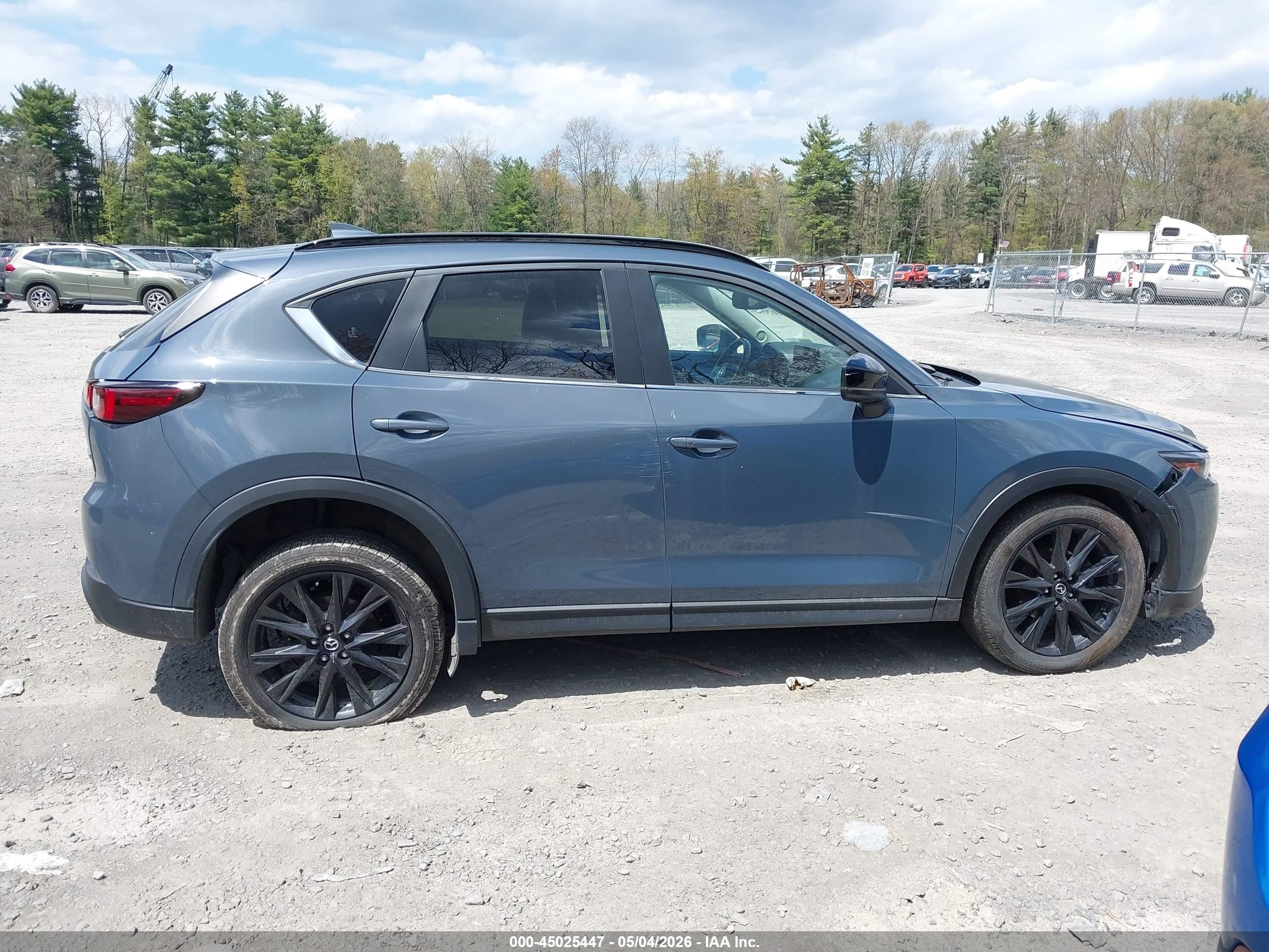 2022 Mazda Cx-5 2.5 S Carbon Edition Gray vin: JM3KFBCM1N1560488