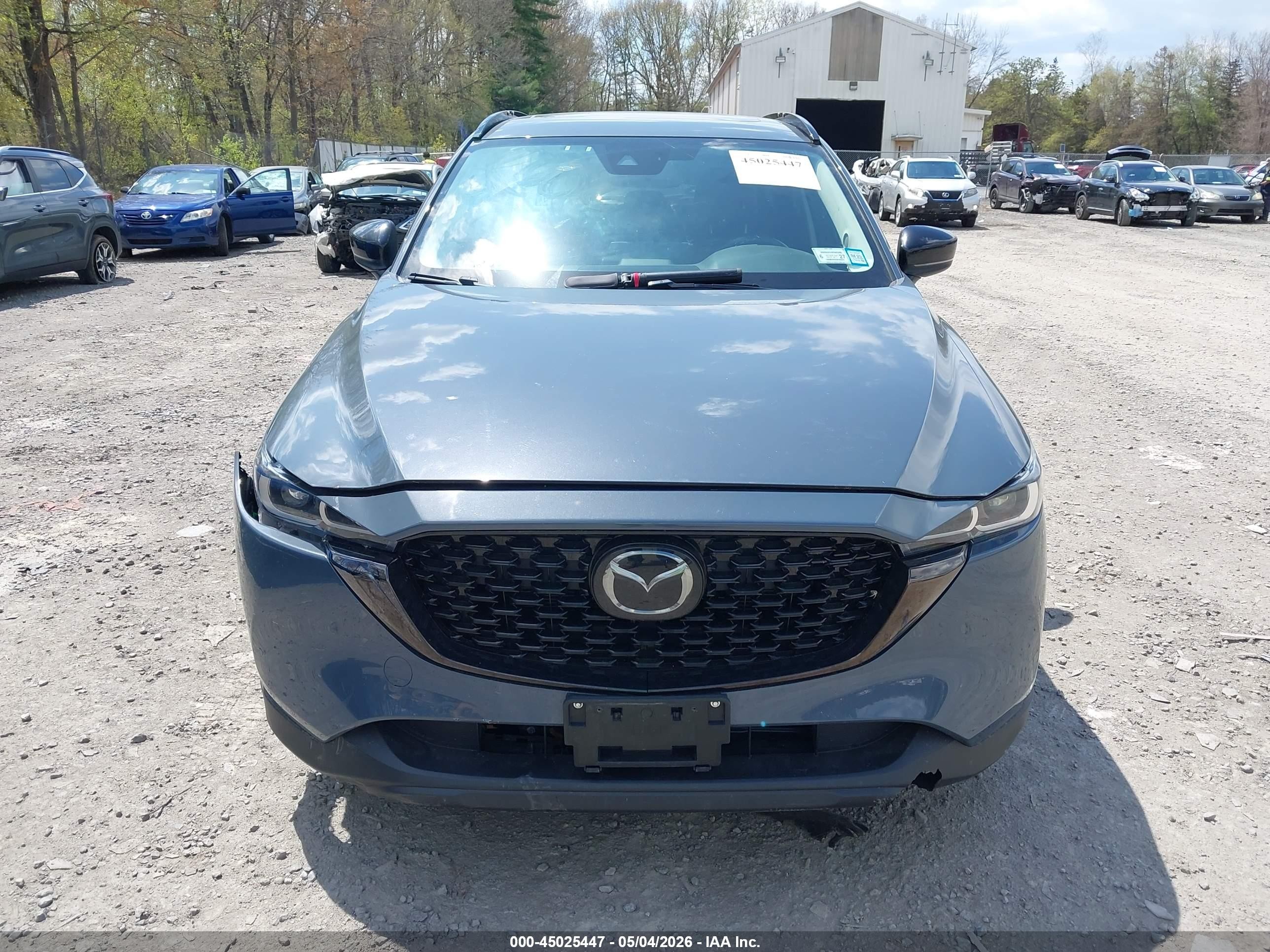 2022 Mazda Cx-5 2.5 S Carbon Edition Gray vin: JM3KFBCM1N1560488