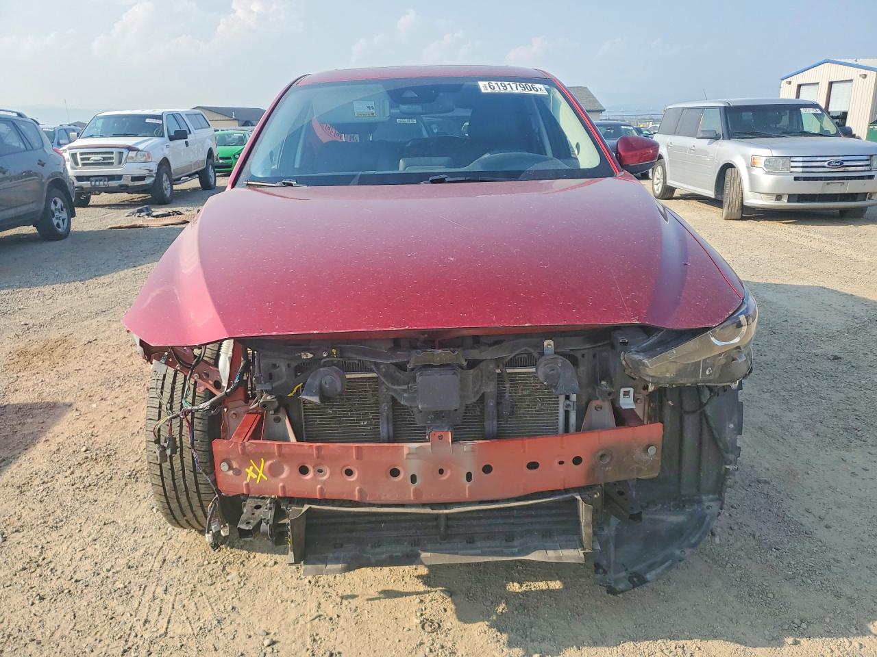 2019 Mazda Cx-5 Touring Red vin: JM3KFBCM2K0536461