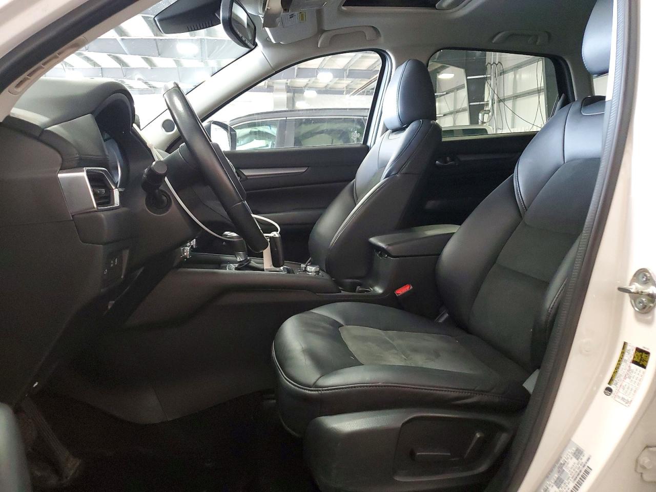 2019 Mazda Cx-5 Touring White vin: JM3KFBCM2K1600203