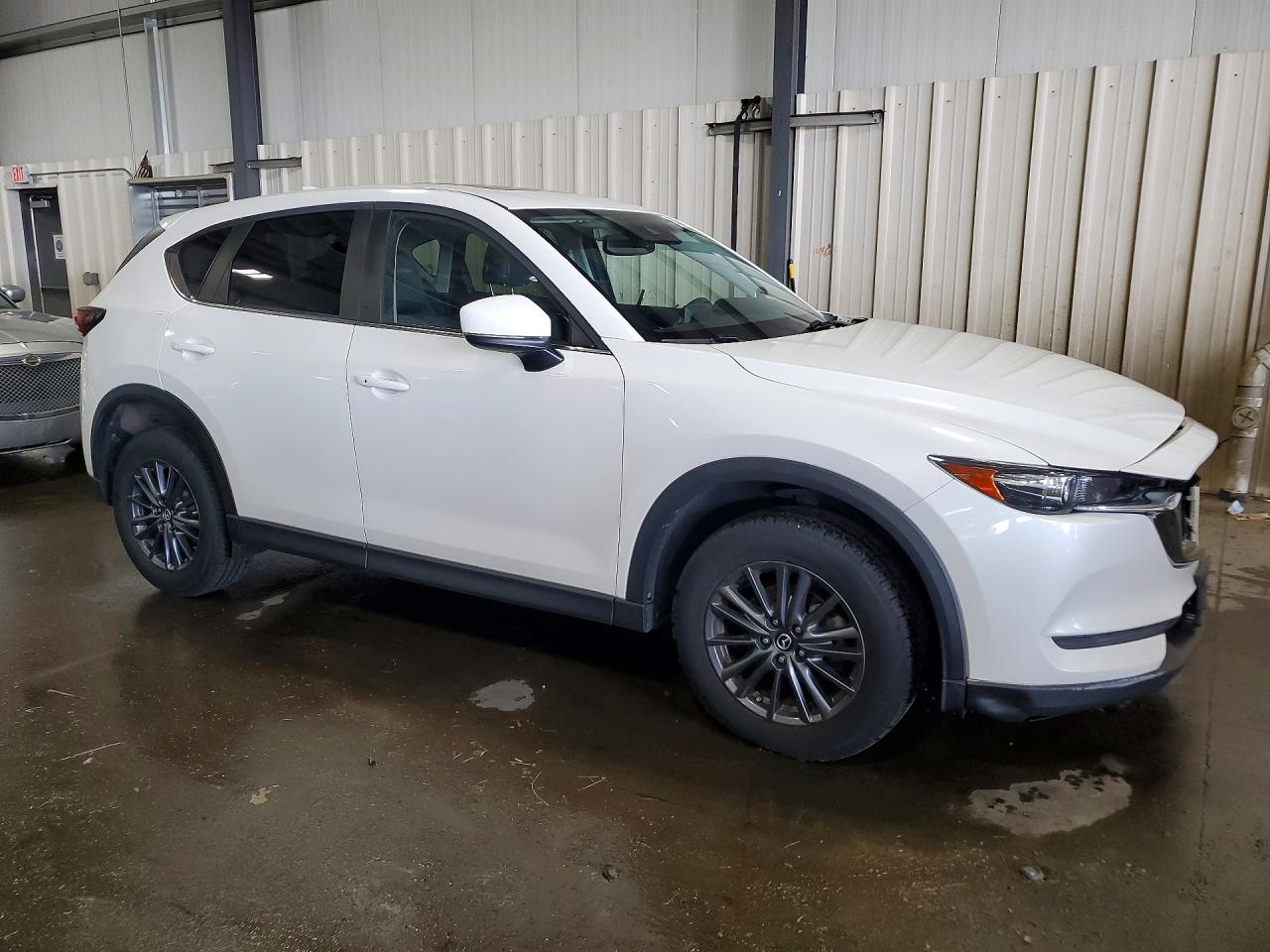 2019 Mazda Cx-5 Touring White vin: JM3KFBCM2K1600203