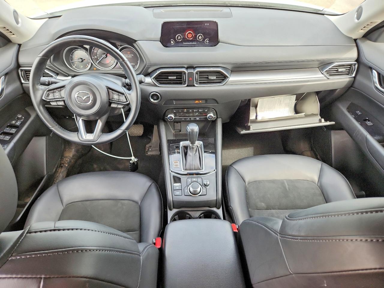 2020 Mazda Cx-5 Touring White vin: JM3KFBCM2L0798594